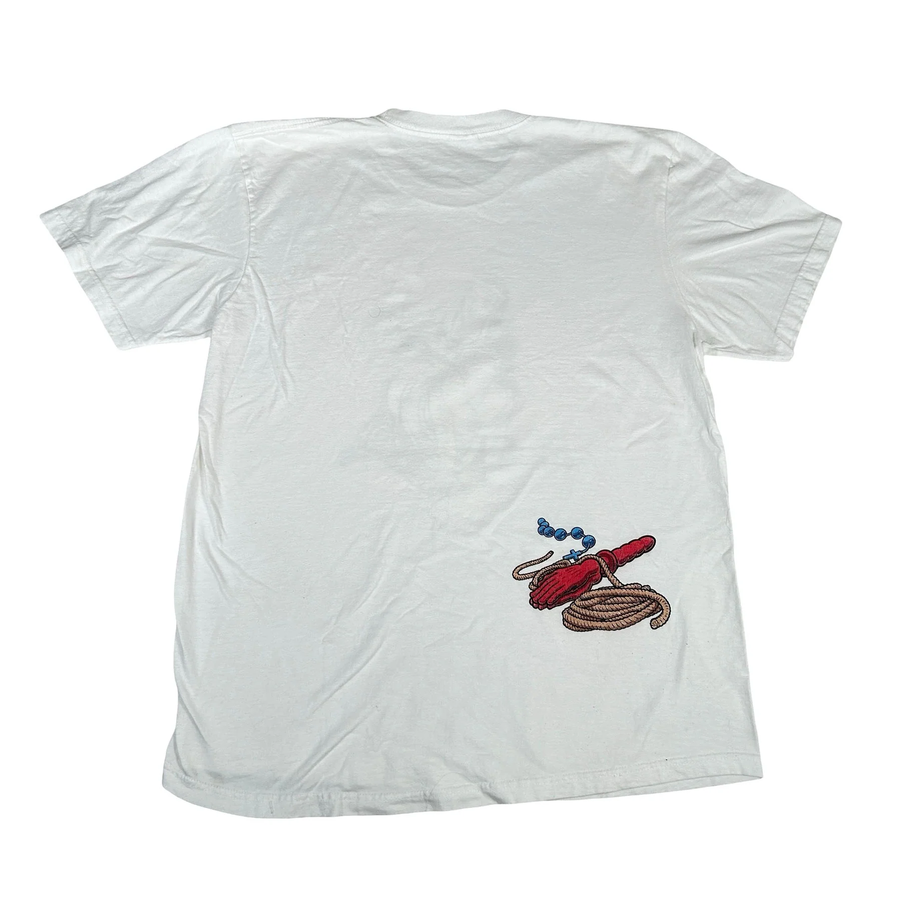 Supreme Nuns Tee White [USED] - M (Used) - Image 2