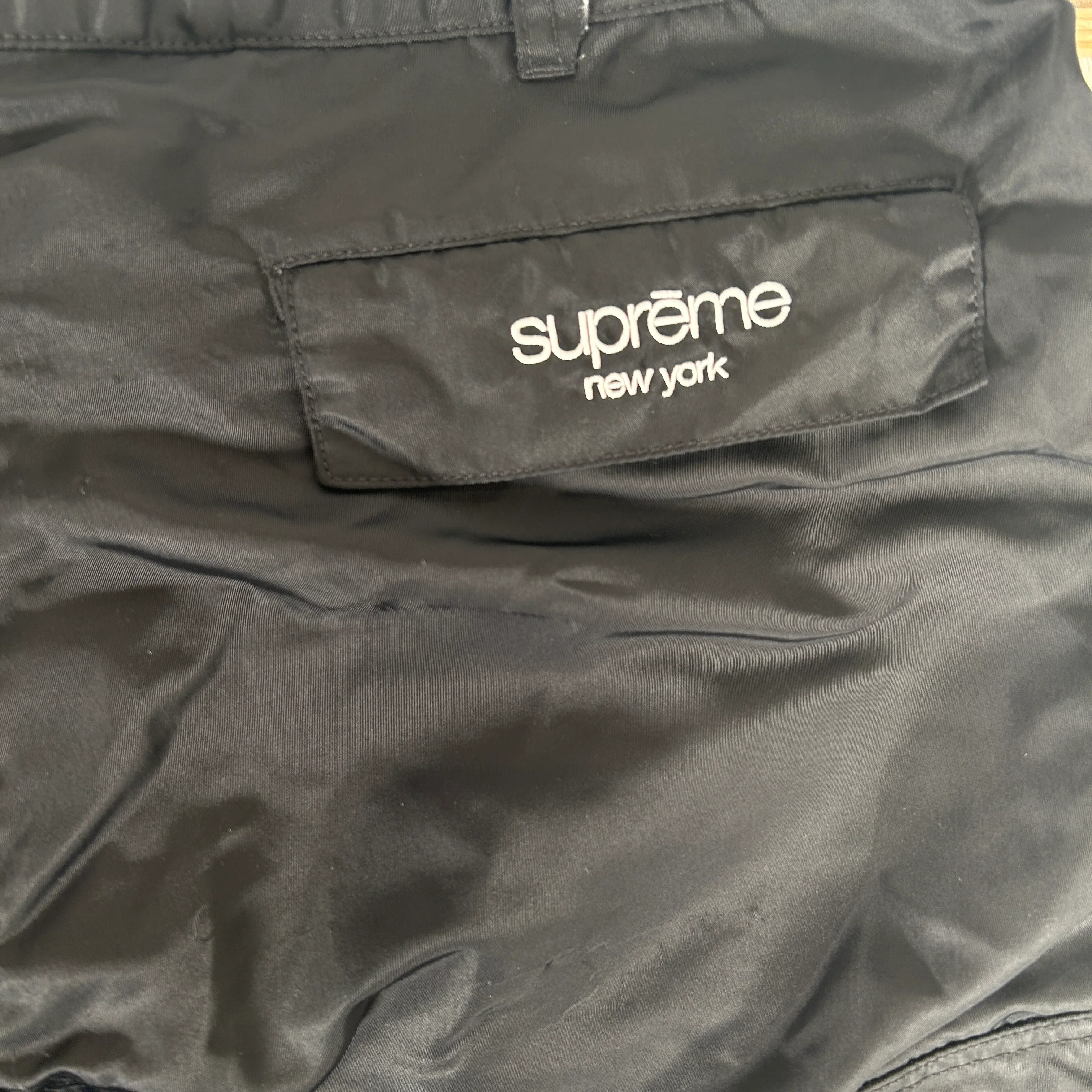 Supreme Nylon Cargo Pant (SS24) Black [USED] - 36 (Used) - Image 4