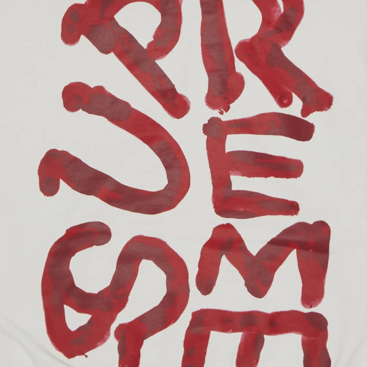 Supreme Paint Hooded Sweatshirt White [USED] - M (Used) - Image 3
