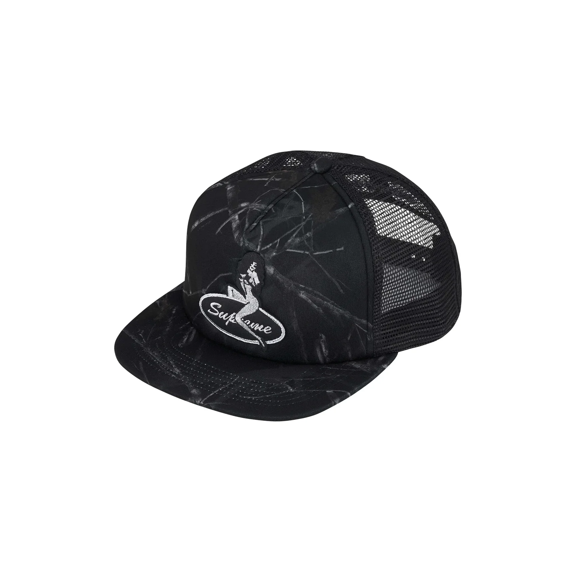 Supreme Pinup Mesh Back 5-Panel Black Camo