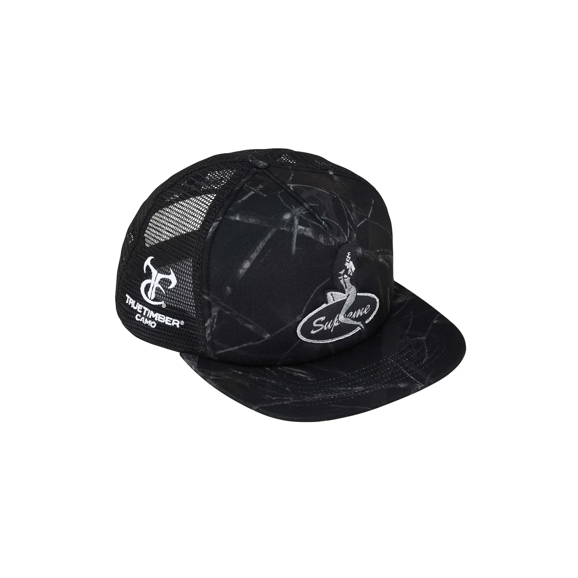 Supreme Pinup Mesh Back 5-Panel Black Camo - Image 2