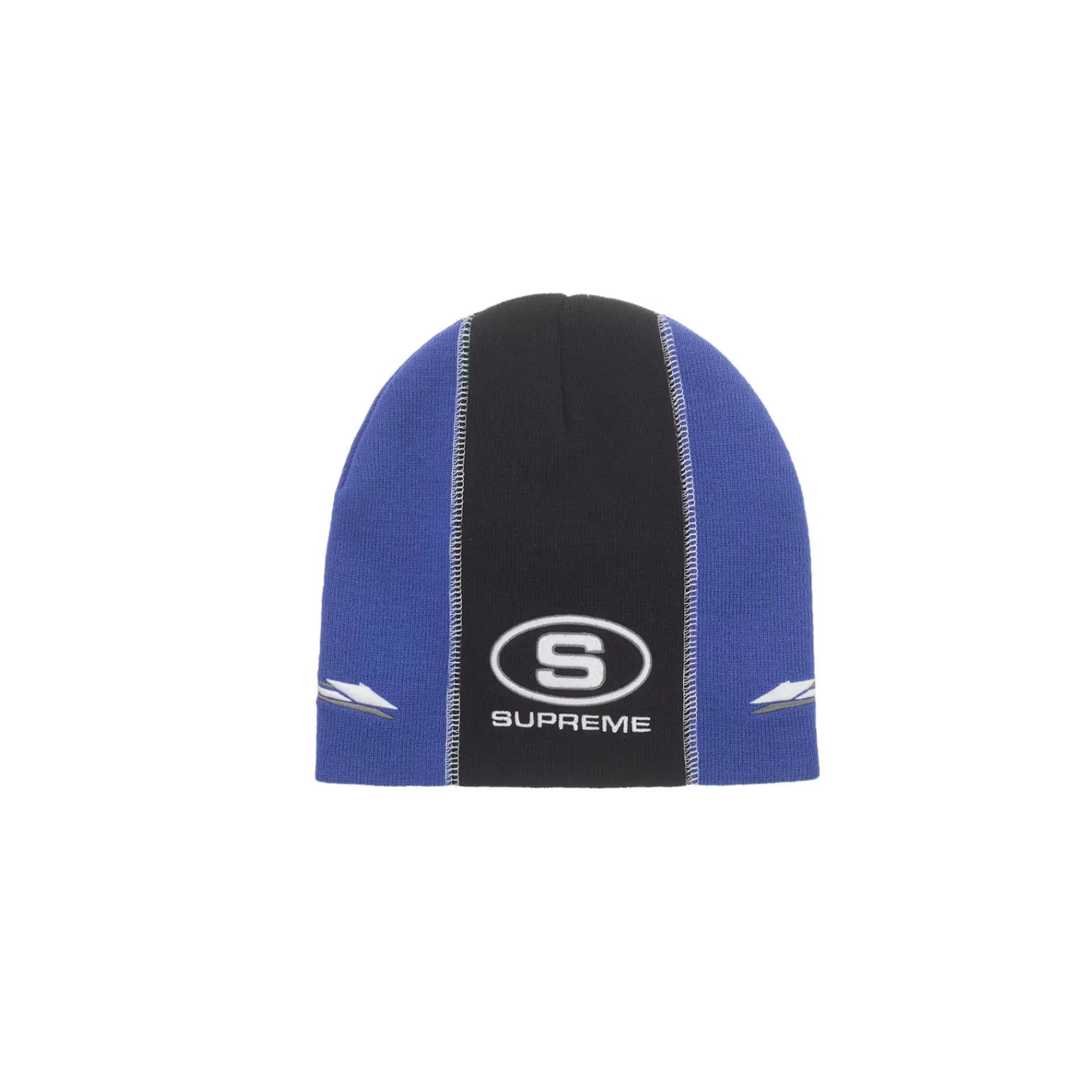 Supreme Racing Panel Beanie Blue [USED] - O/S (Used) - Image 2