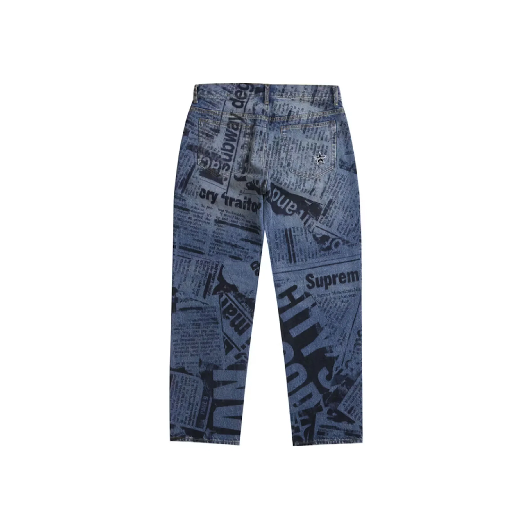 Supreme Regular Jean (SS25) Newspaper - Image 2