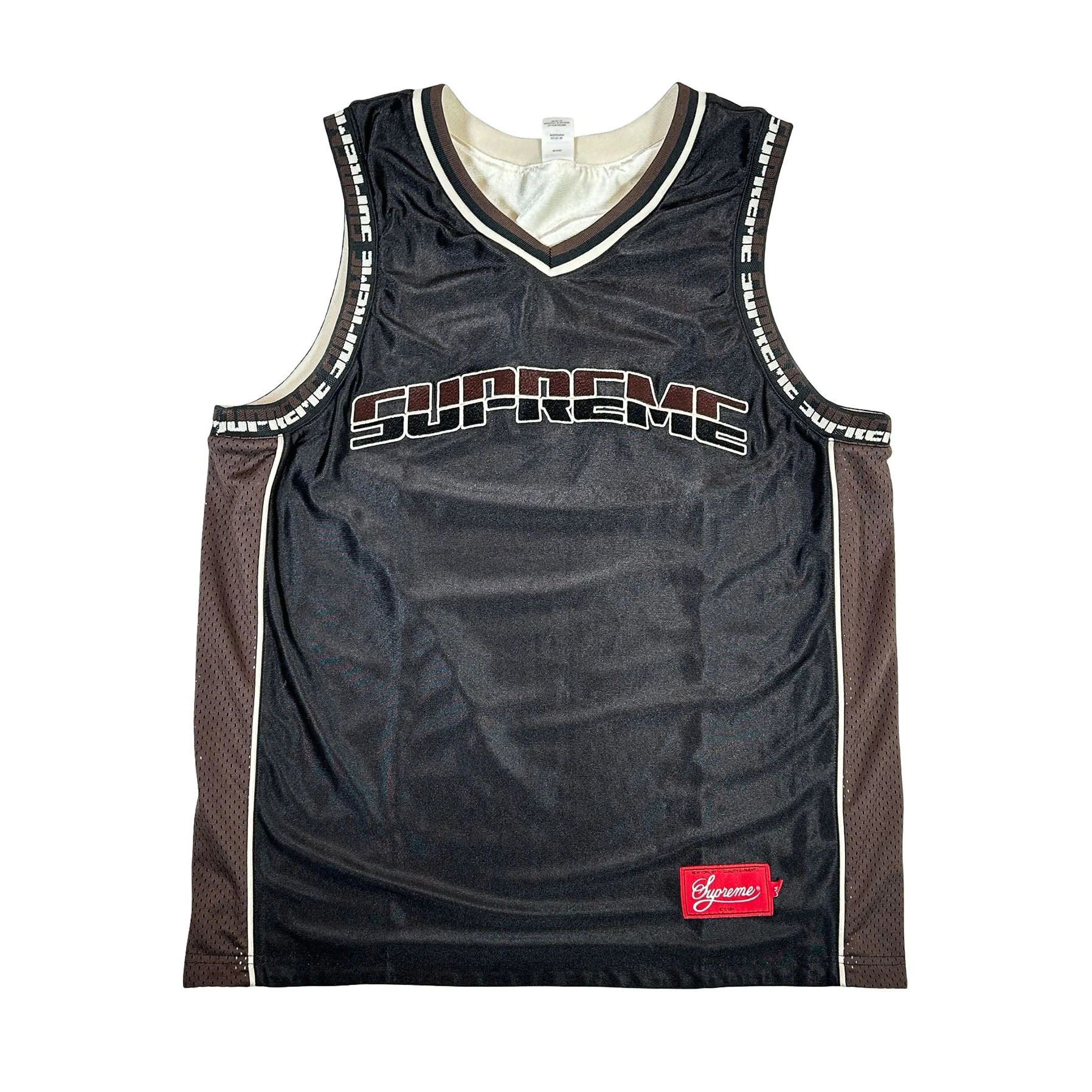 Supreme Reversible Basketball Jersey Black [USED] - M (Used)