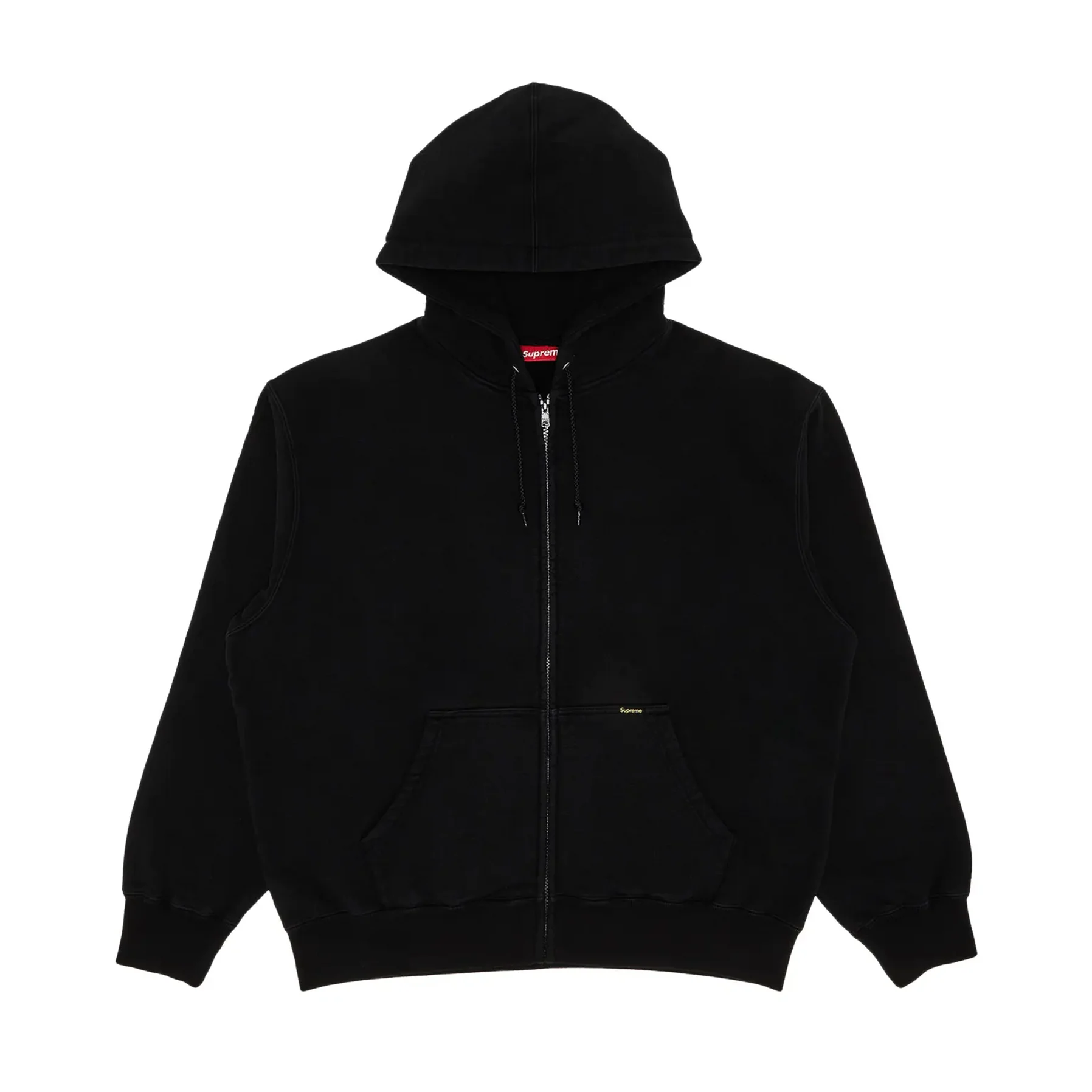 Supreme Reversible Work Zip Up Hooded Sweatshirt Black [USED] - L (Used)
