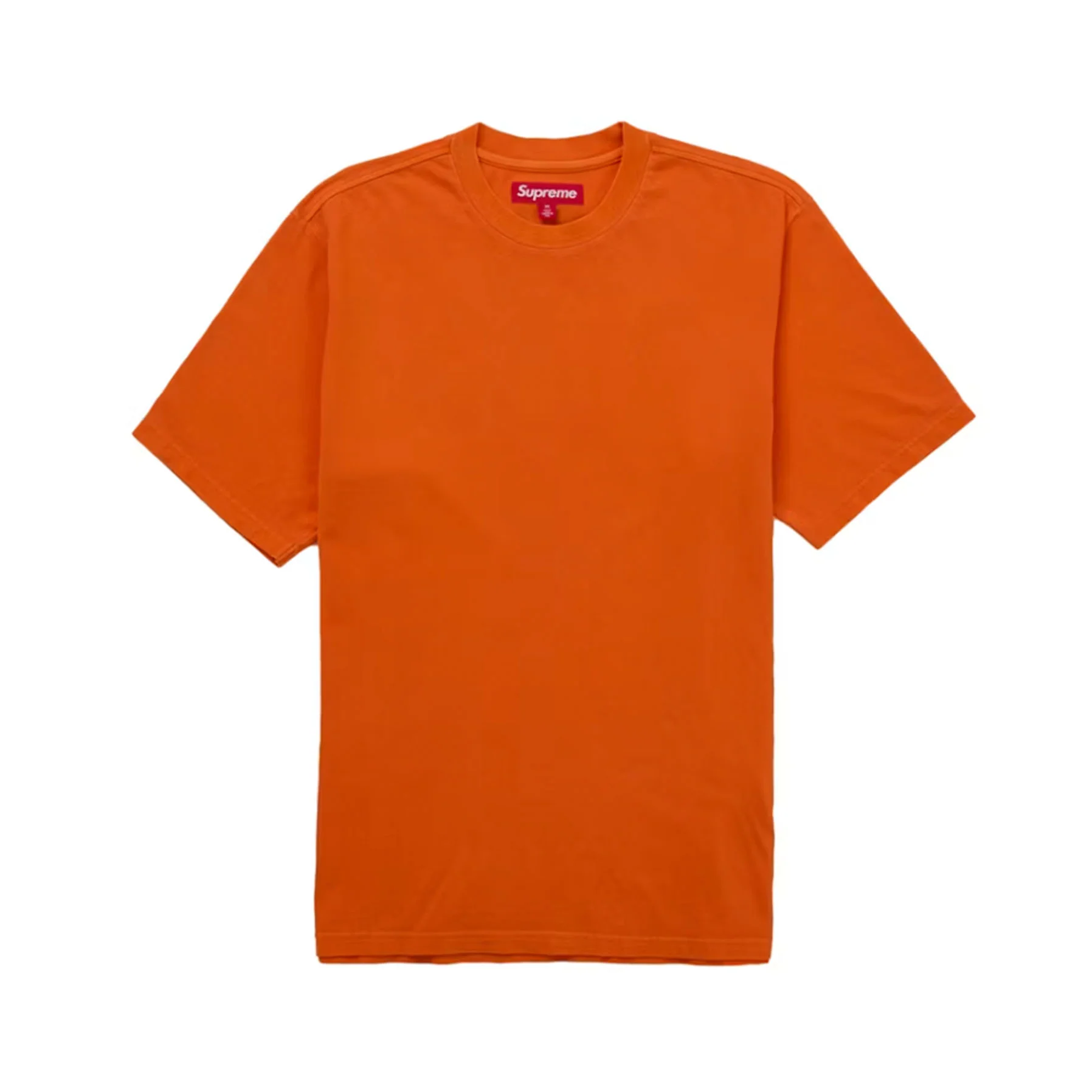 Supreme Rhinestone Script S/S Top Orange - Image 2
