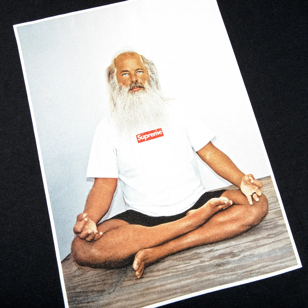 Supreme Rick Rubin Tee Black [USED] - M (Used) - Image 2