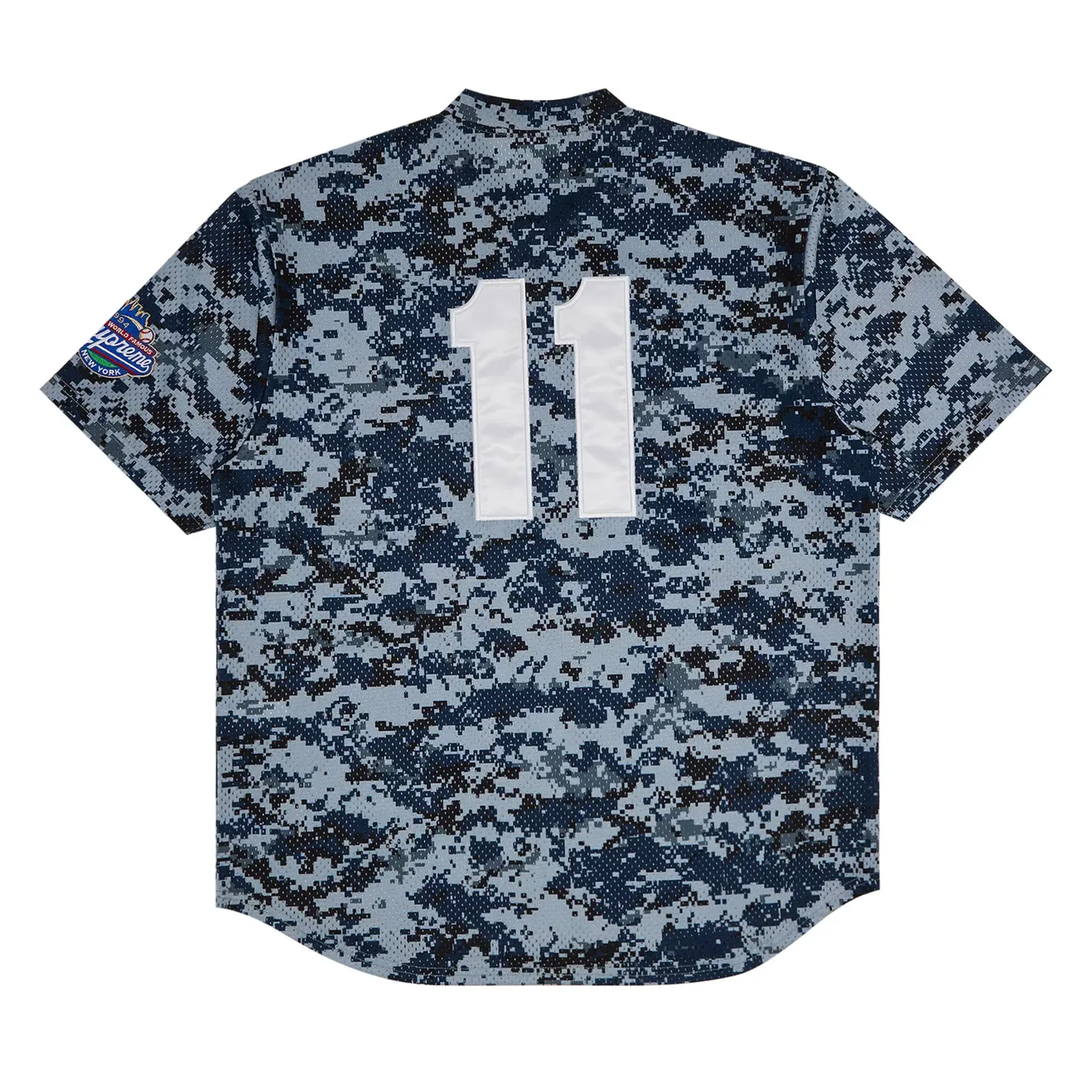 Supreme S Logo Baseball Henley (SS25) Digi Camo - Image 2