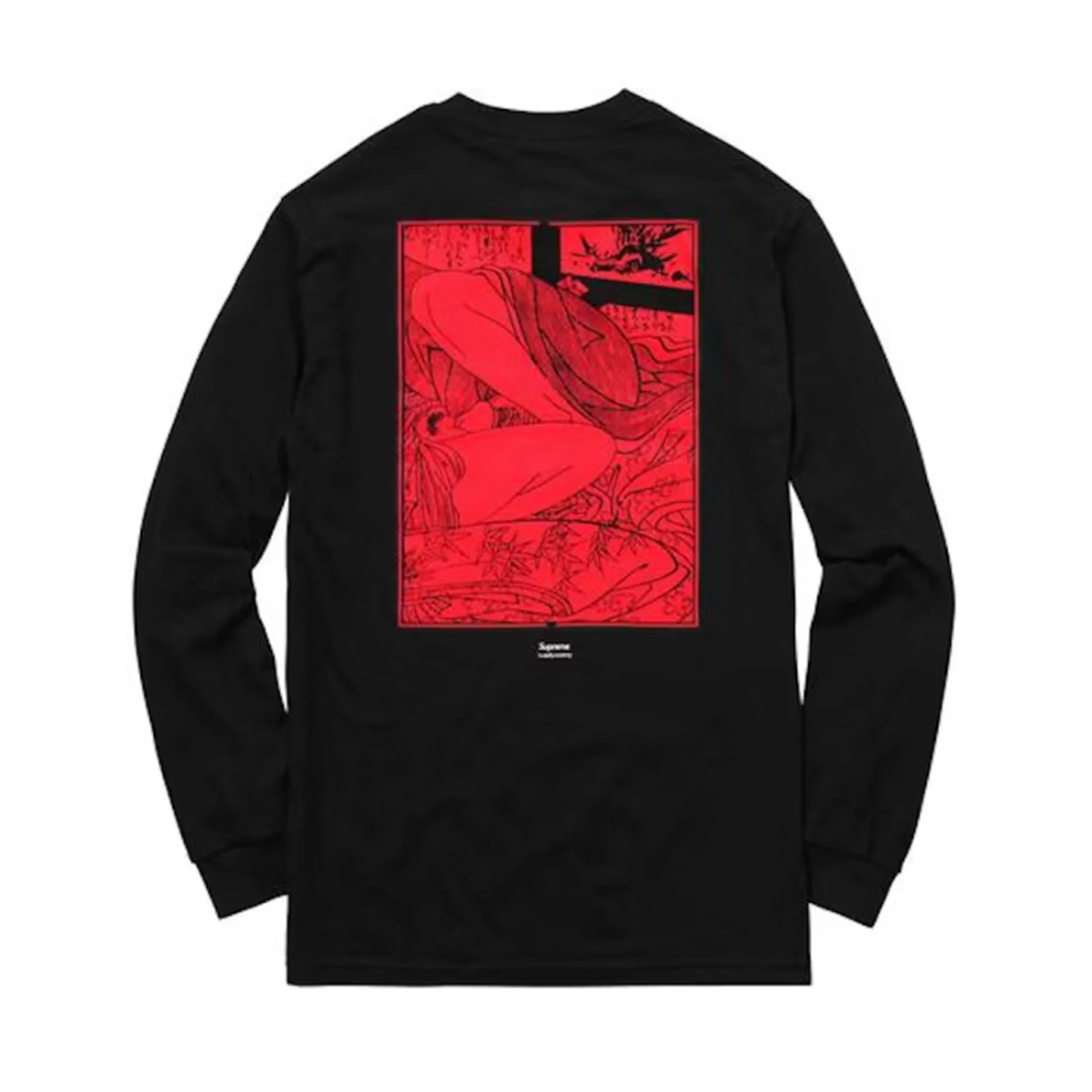 Supreme Sasquatchfabrix Shunga LS Tee Black [USED] - M (Used) - Image 2