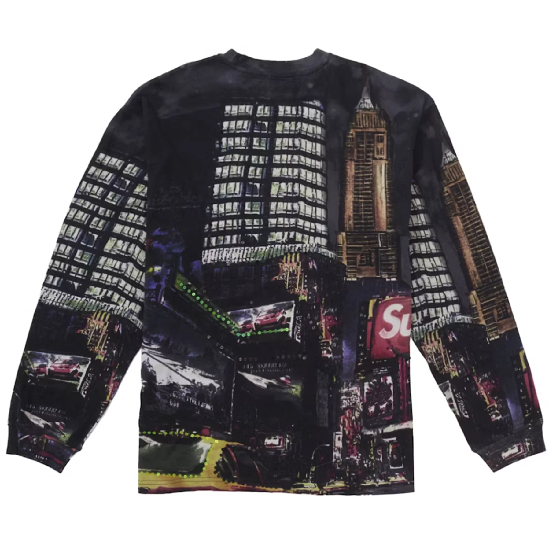 Supreme Skyline Sequin L/S Top Night [USED] - S (Used) - Image 2