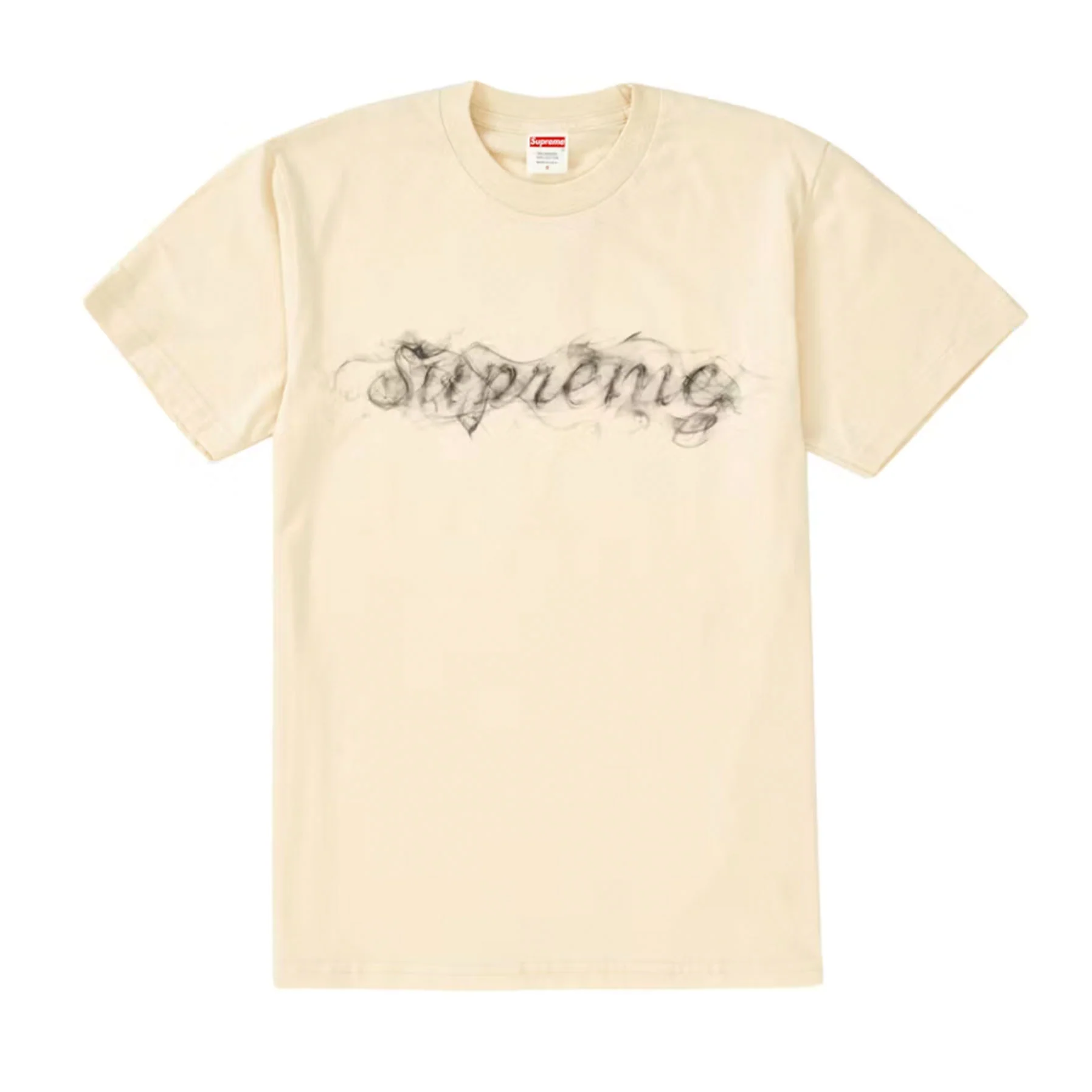 Supreme Smoke Tee Natural [USED] - M (Used)
