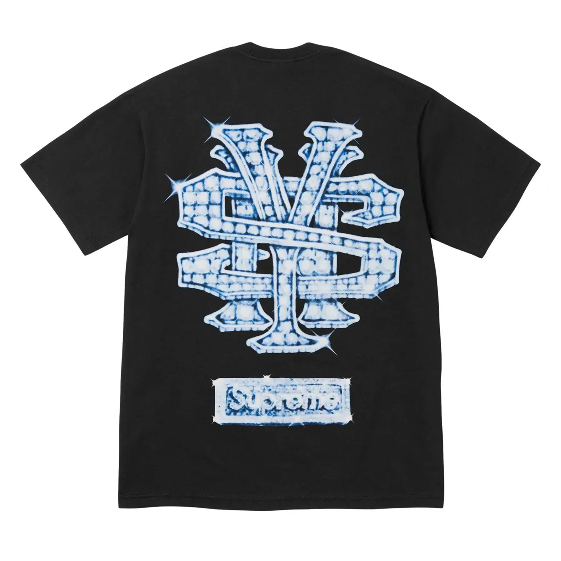 Supreme Snowman Tee Black [USED] - L (Used) - Image 2