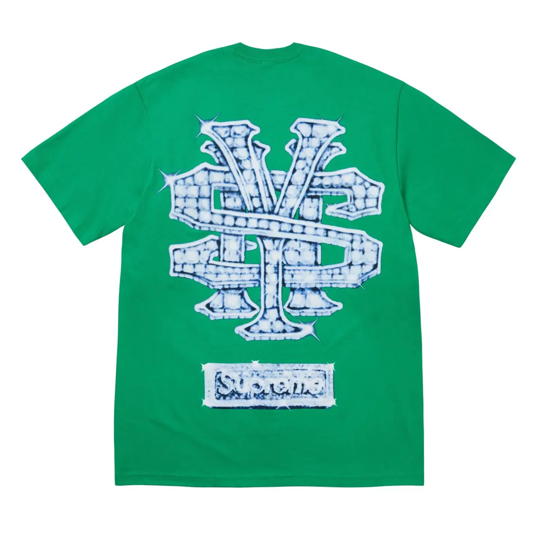 Supreme Snowman Tee Green - Image 2