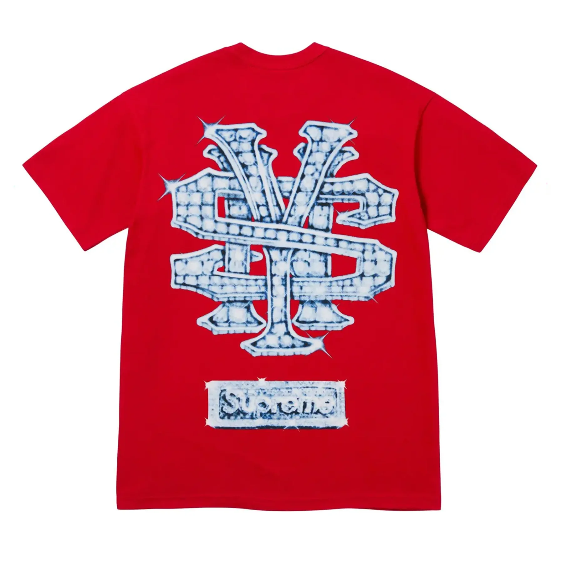 Supreme Snowman Tee Red - Image 2