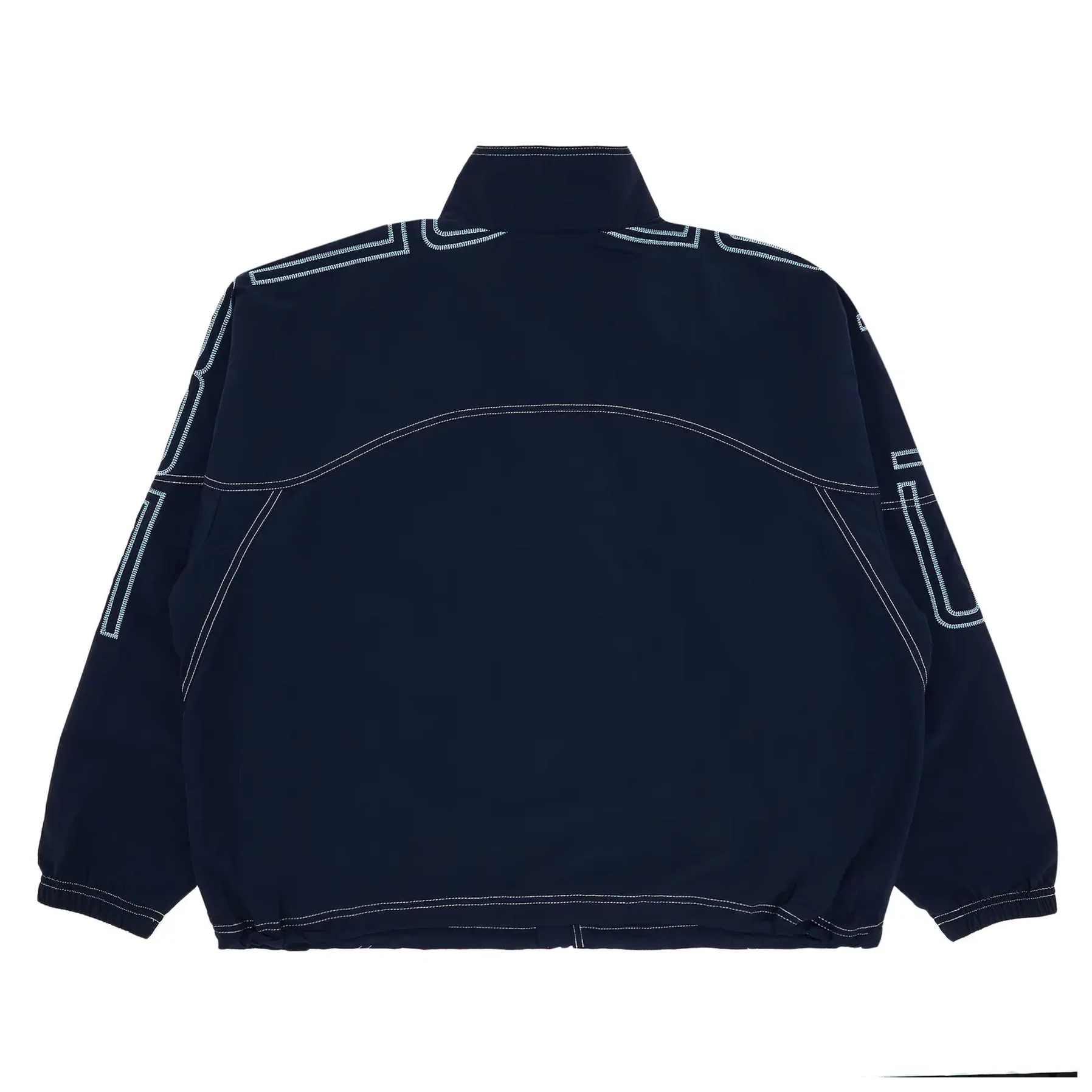Supreme Spellout Embroidered Track Jacket (SS25) Navy - Image 2