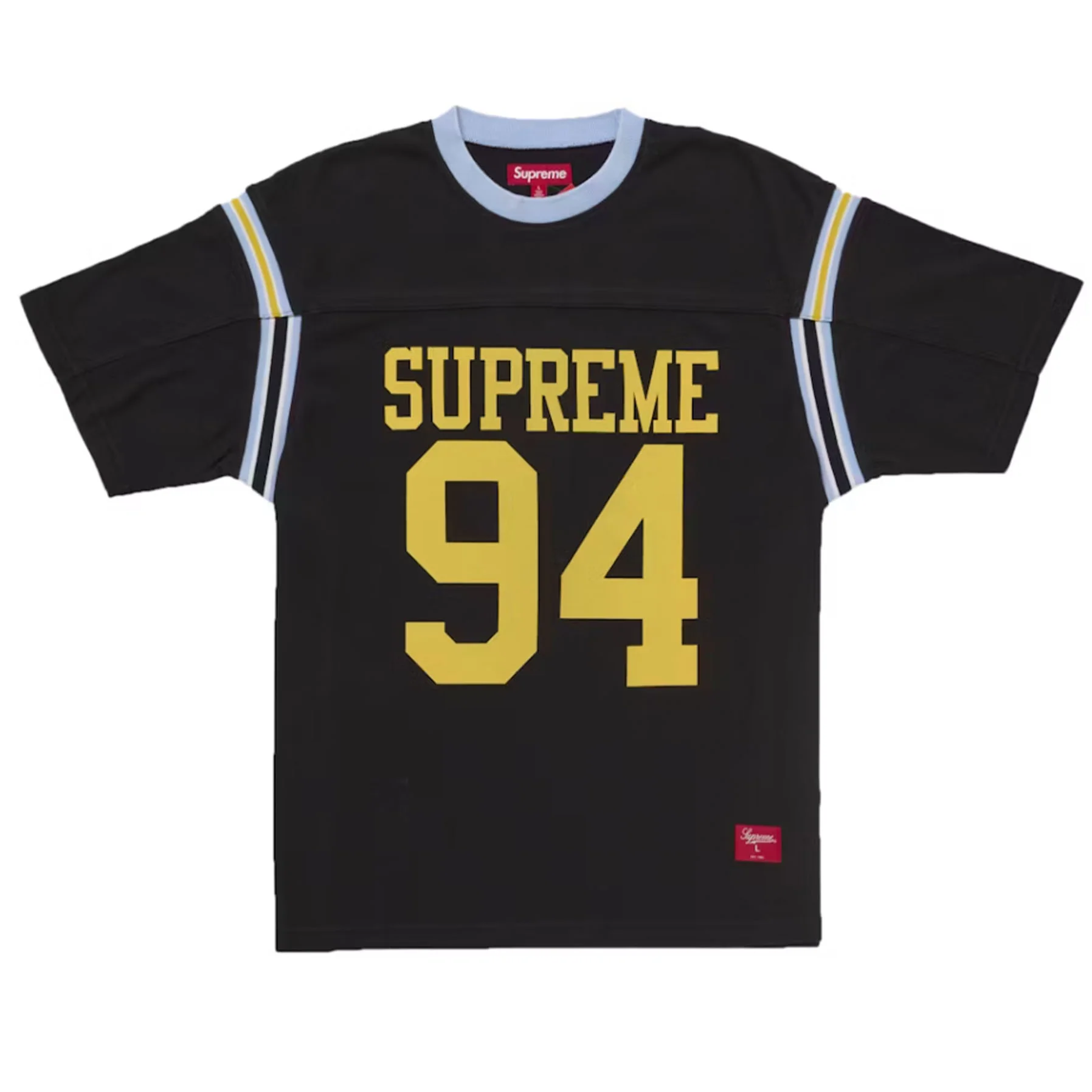 Supreme Split S/S Football Top Black