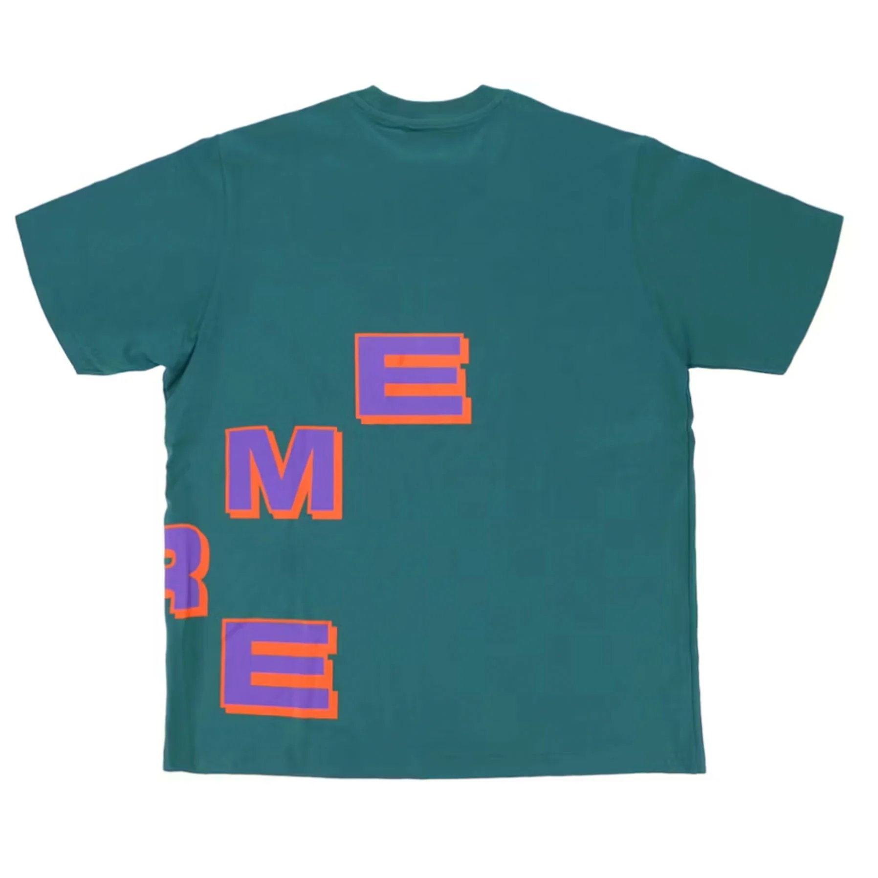 Supreme Stagger Tee Teal [USED] - L (Used) - Image 2