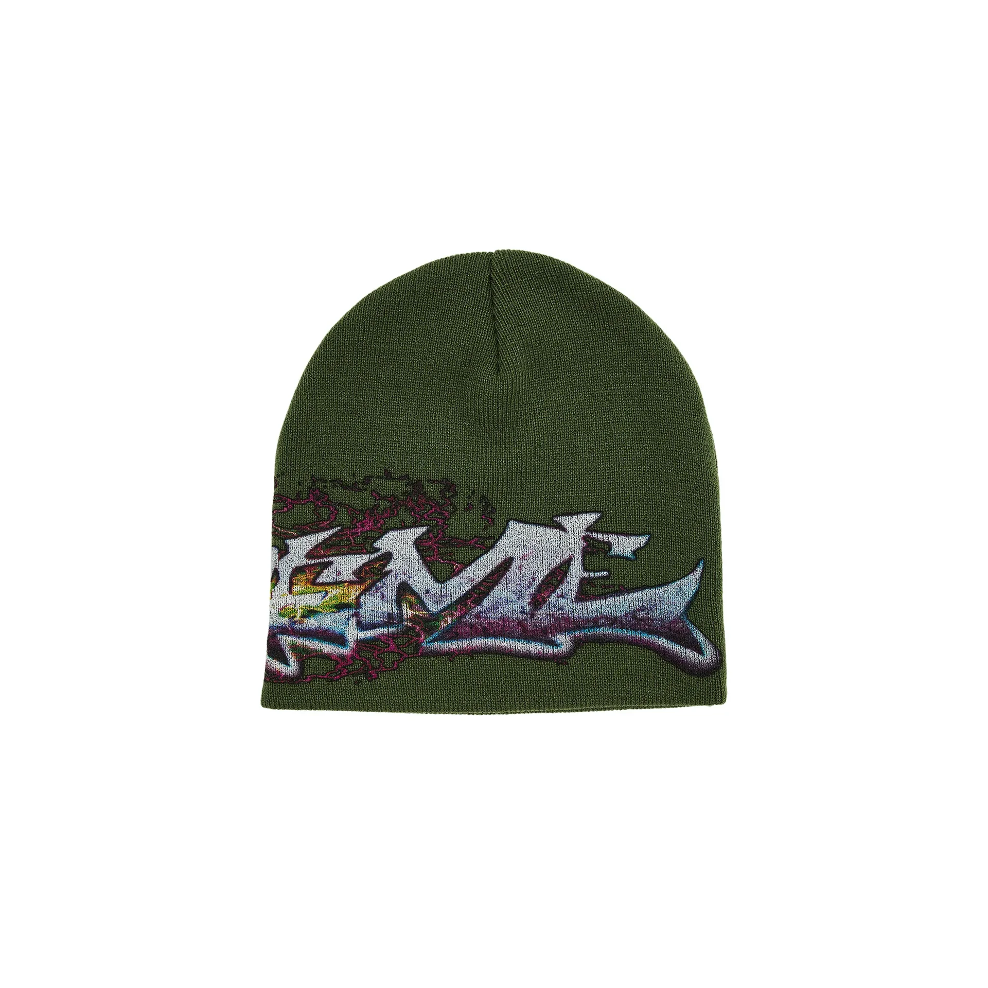 Supreme Tag Beanie (FW25) Green - Image 2
