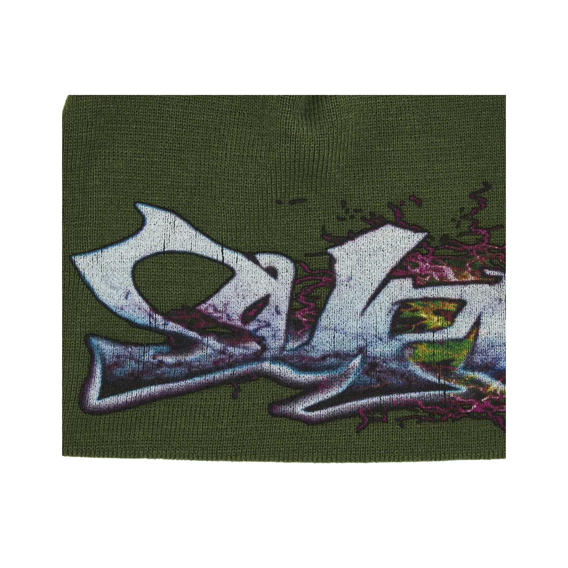 Supreme Tag Beanie (FW25) Green - Image 3