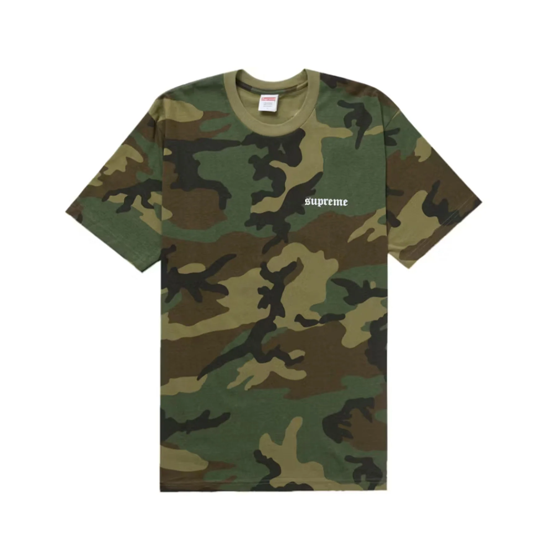 Supreme Target Tee Woodland Camo - Image 2