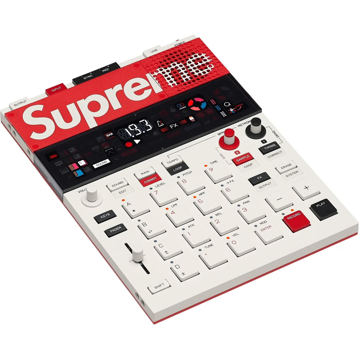 Supreme teenage engineering EP-133 K.O. II Sampler White - Image 2