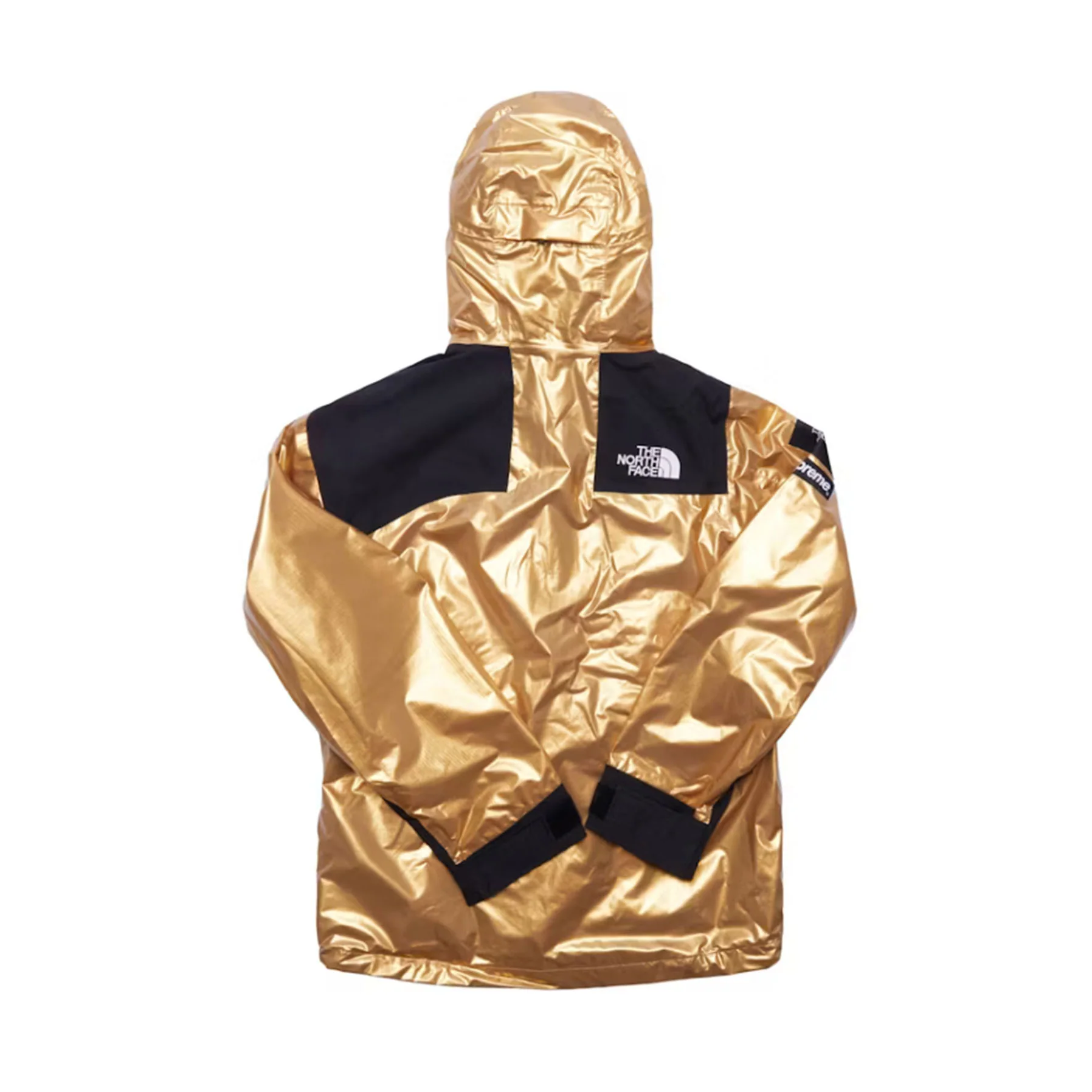 Supreme The North Face Metallic Mountain Parka Gold - Image 2