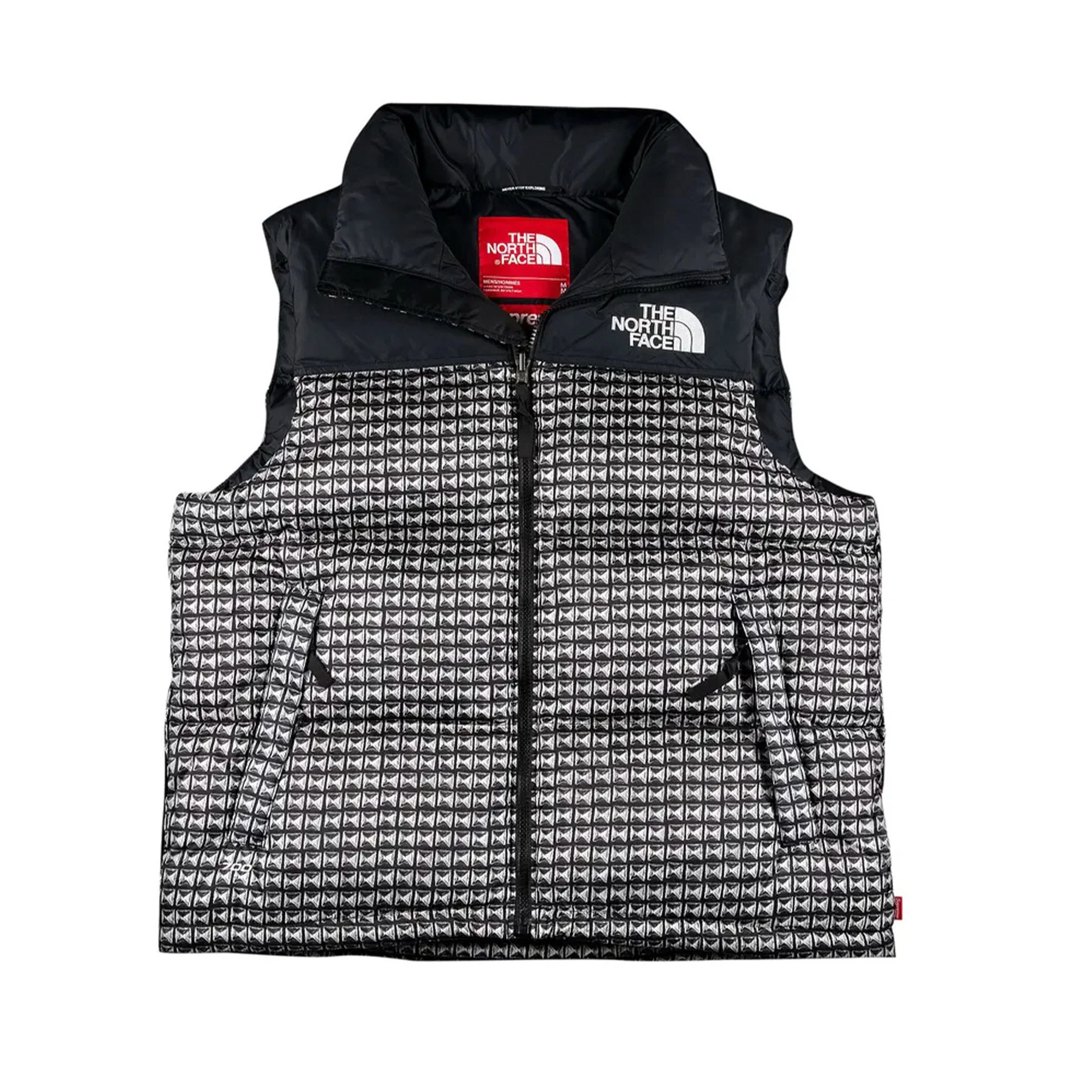 Supreme The North Face Studded Nuptse Vest Black [USED] - L (Used)