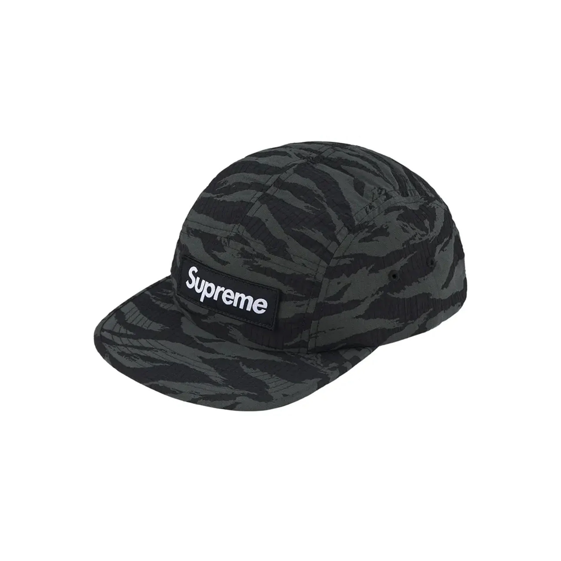 Supreme Tiger Camo Ripstop Camp Cap