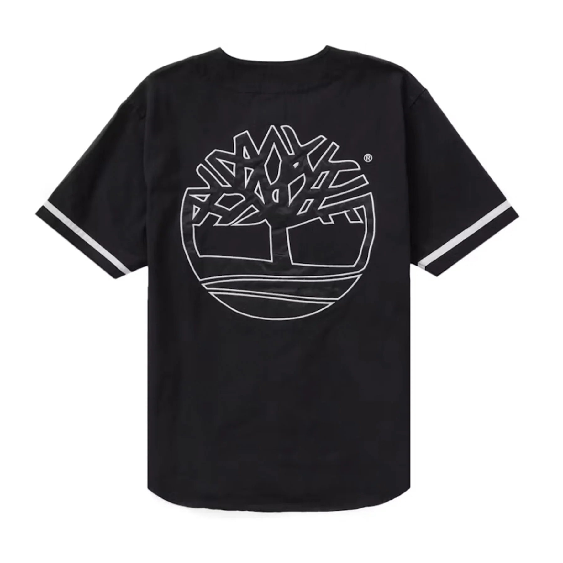 Supreme Timberland Baseball Jersey Black - Image 2