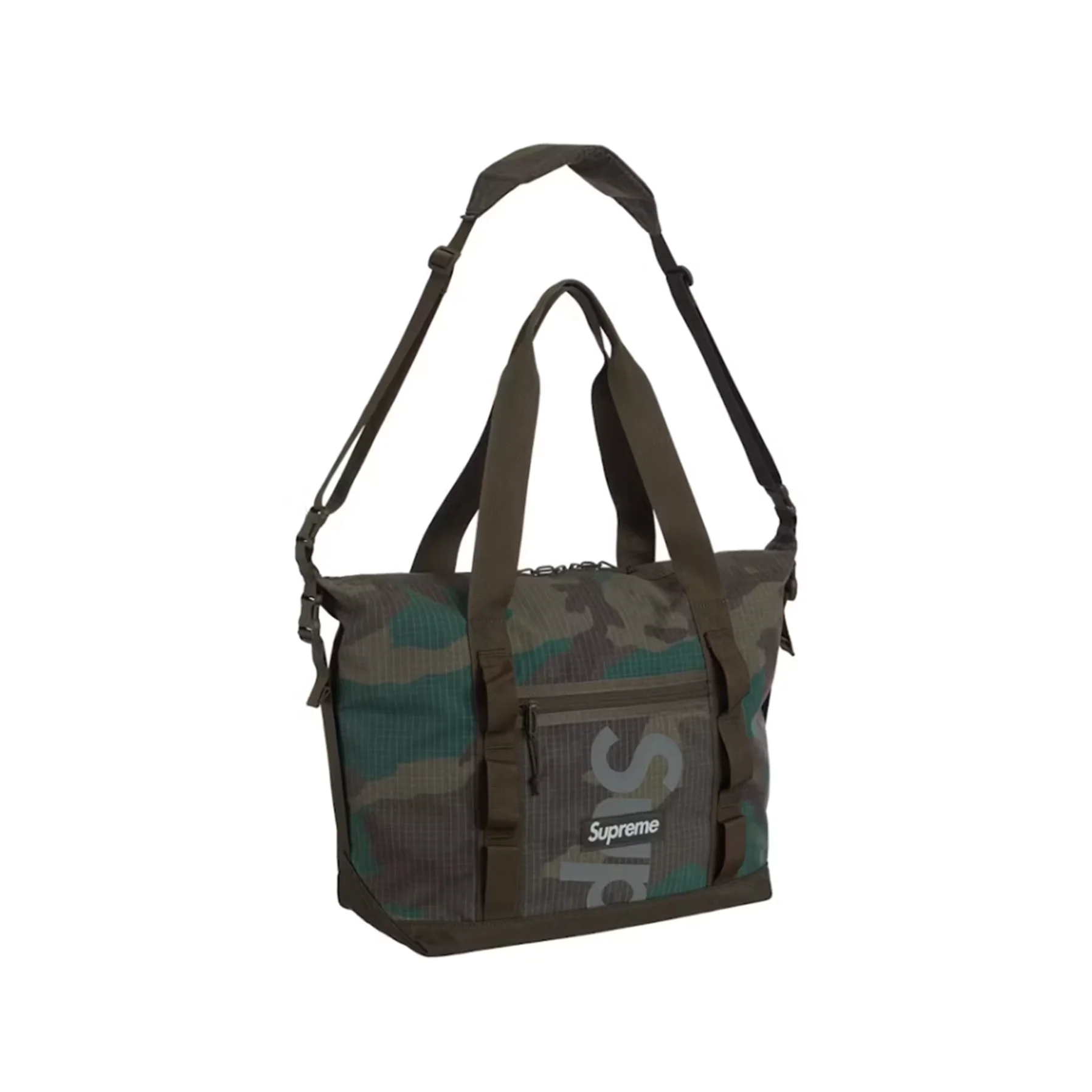 Supreme Tote Bag (SS24) Woodland Camo - Image 2