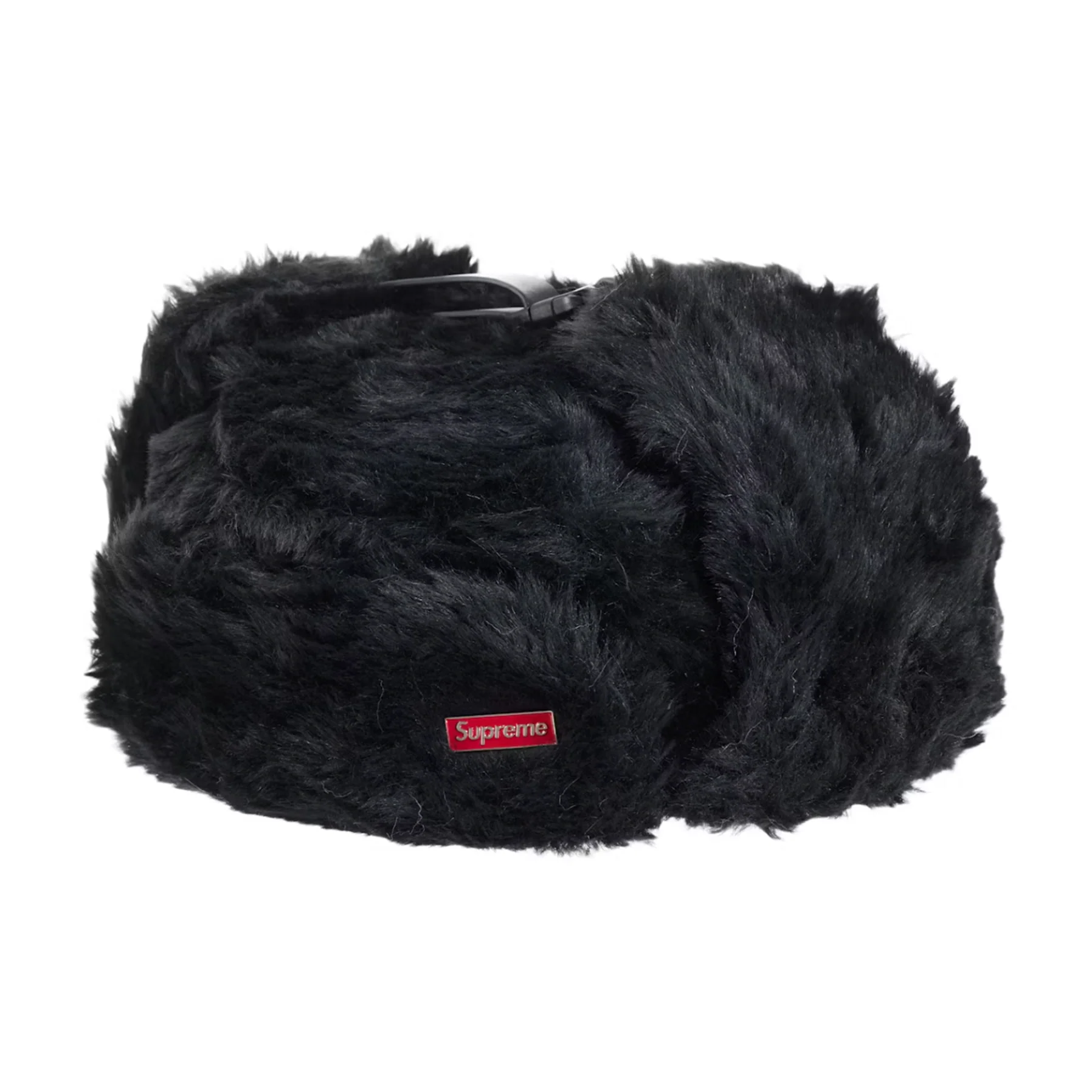 Supreme Ushanka Hat (FW25) Black - Image 3