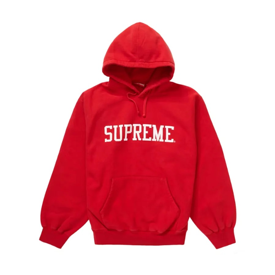 Supreme Varsity Hooded Sweatshirt Red [USED] - M (Used2)