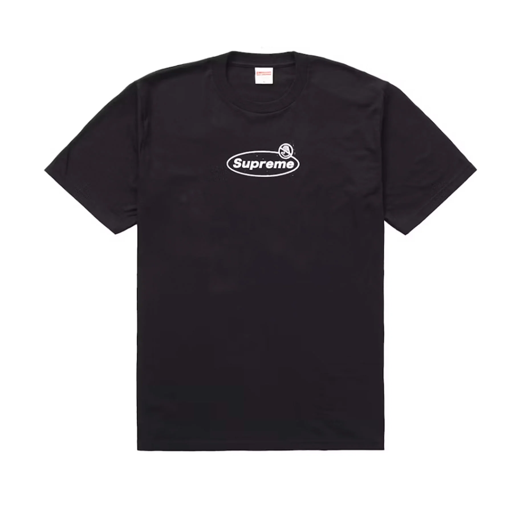Supreme Warning Tee Black [USED] - L (Used)
