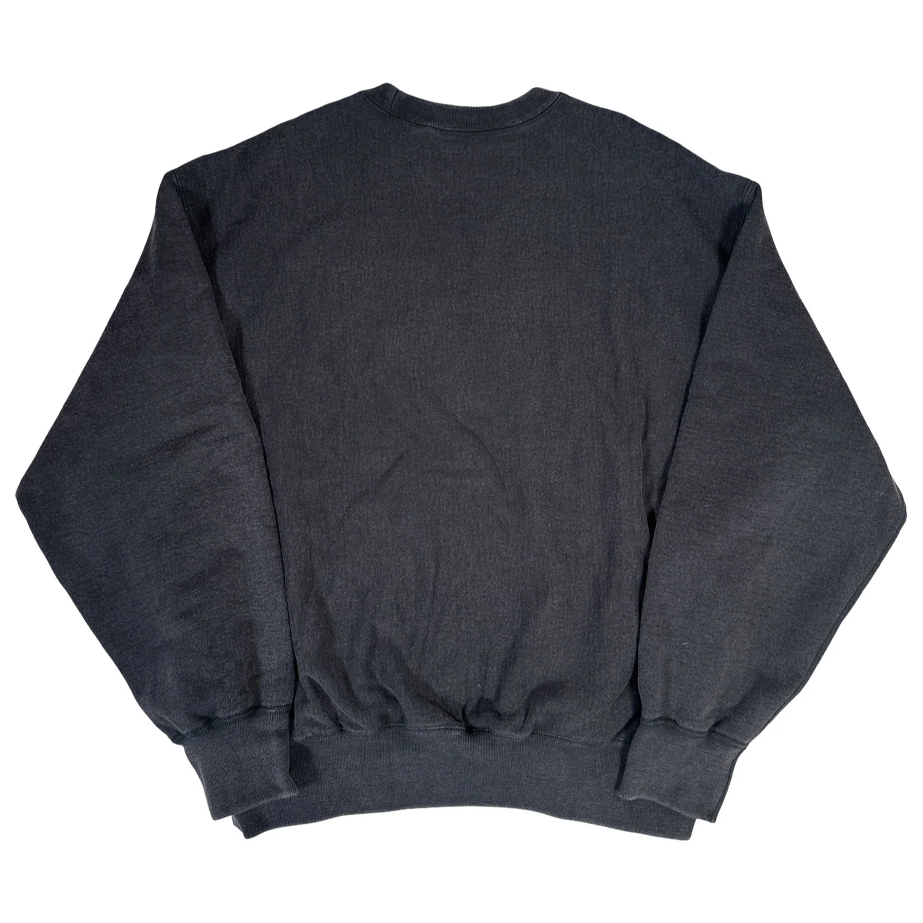 Supreme Washed Box Logo Crewneck Black [USED] - M (Used) - Image 2