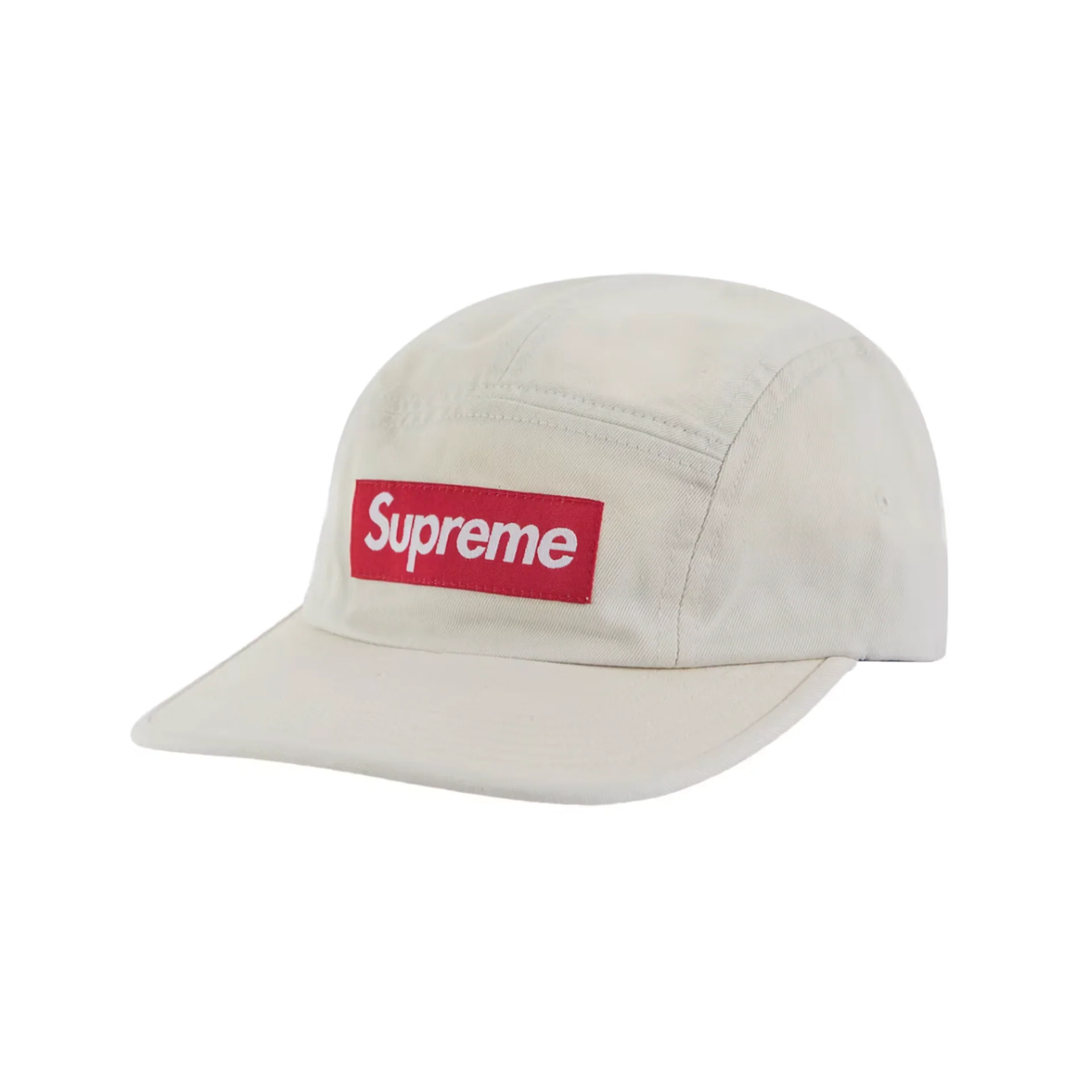 Supreme Washed Chino Twill Camp Cap