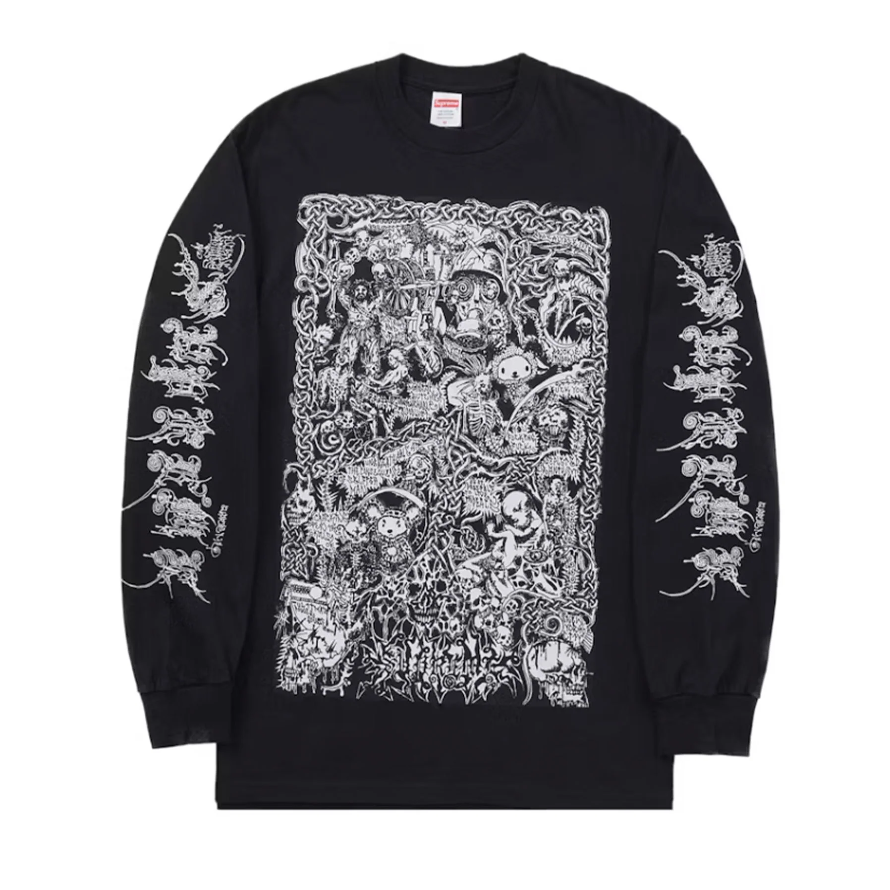 Supreme Wombat L/S Tee Black [USED] - S (Used)