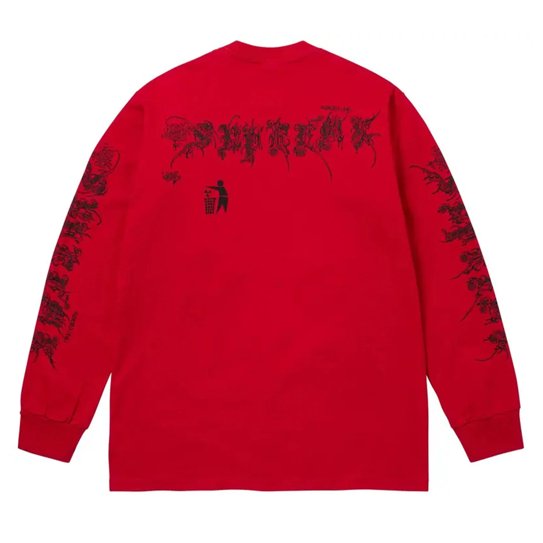 Supreme Wombat Long-Sleeve Tee Red - Image 2