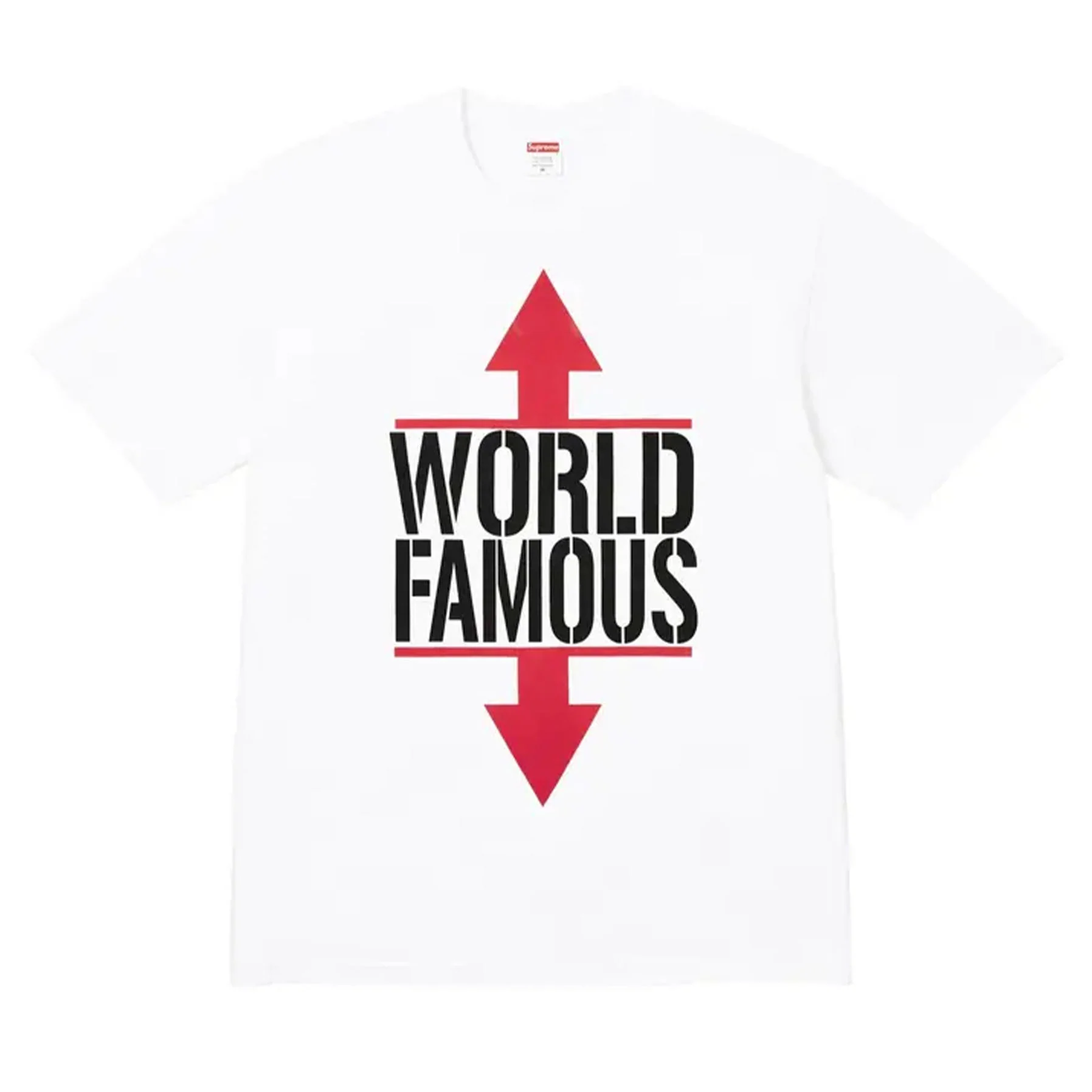 Supreme World Famous Tee White