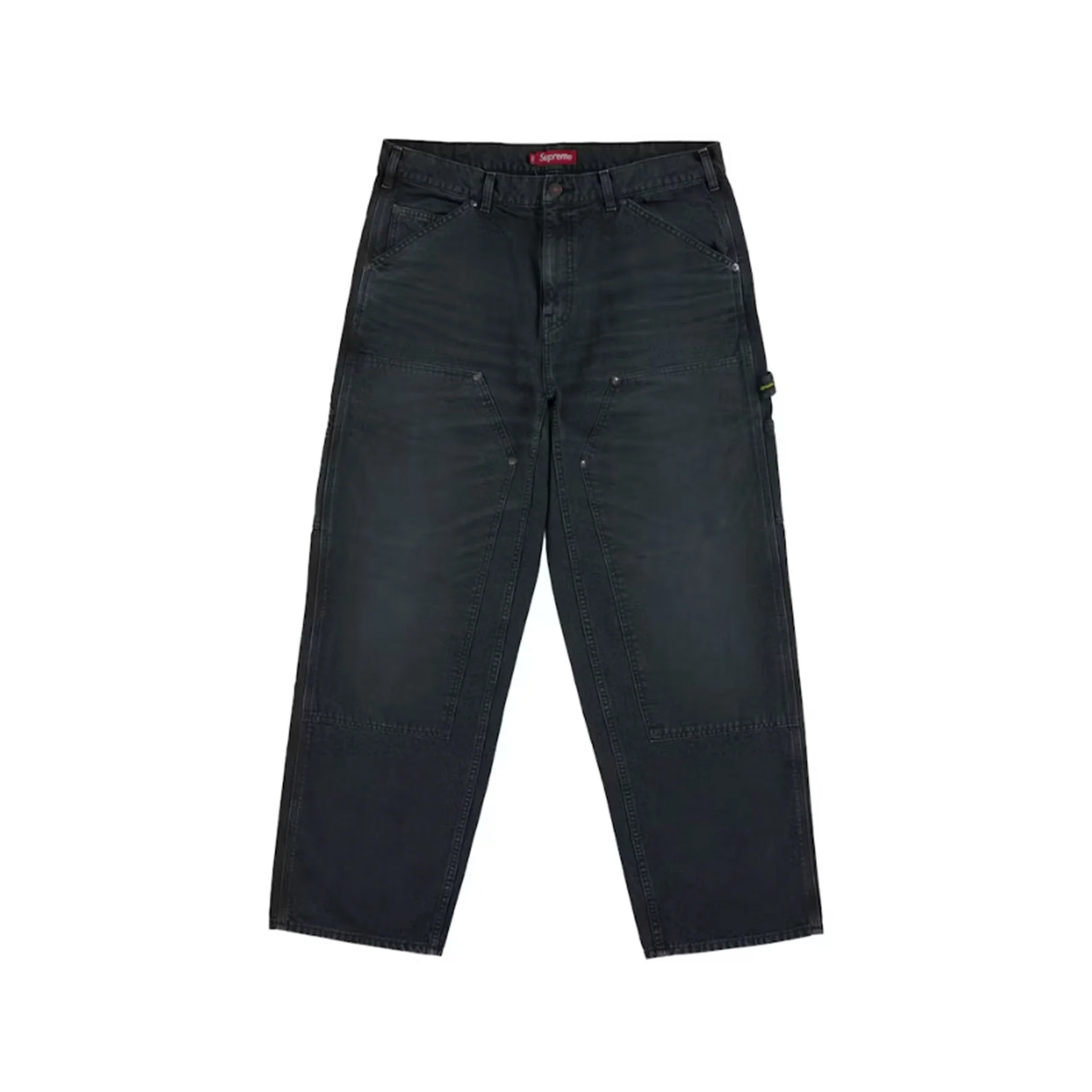 Supreme Worn Double Knee Painter Pant (SS26) Black