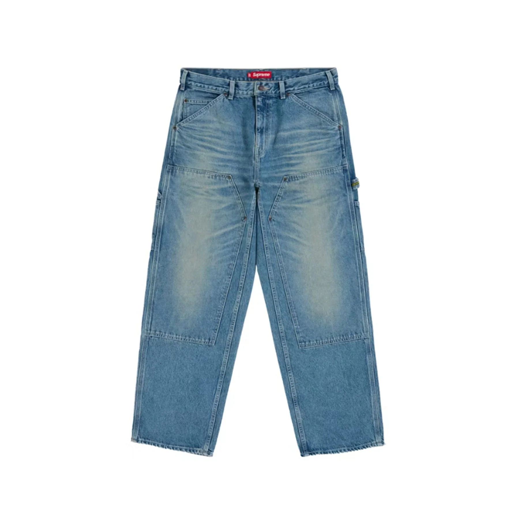 Supreme Worn Double Knee Painter Pant (SS26) Blue