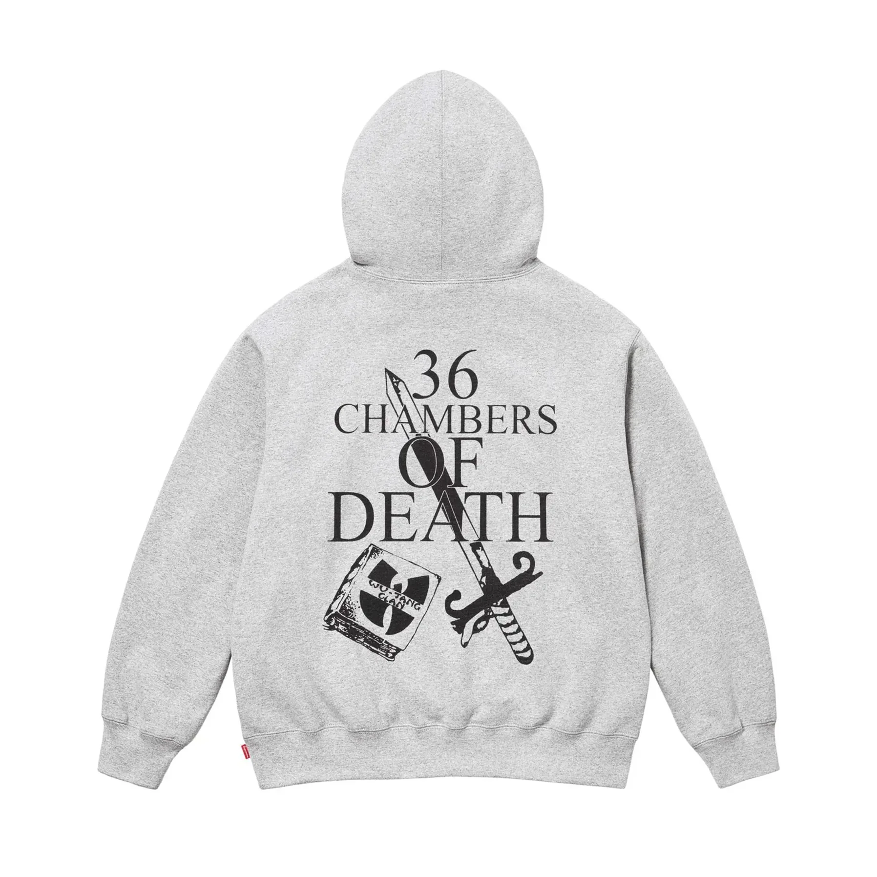 Supreme Wu-Tang Clan Hooded Sweatshirt Grey - Image 2