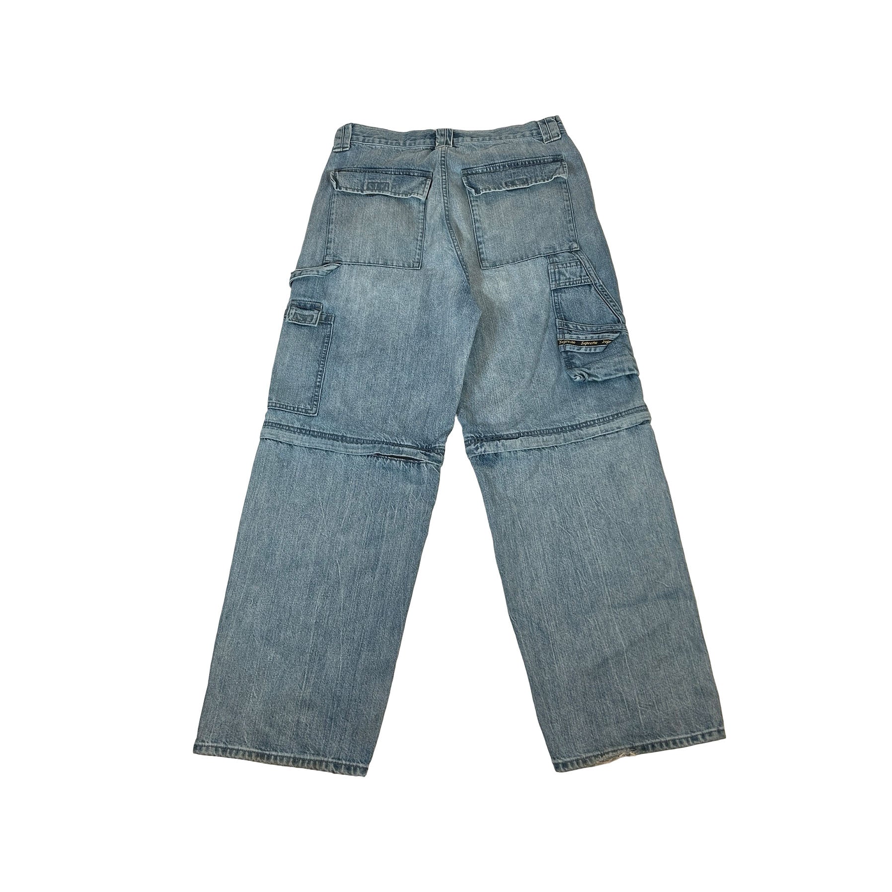 Supreme Zip-Off Utility Pant (FW25) Indigo [USED] - 30 (Used) - Image 3