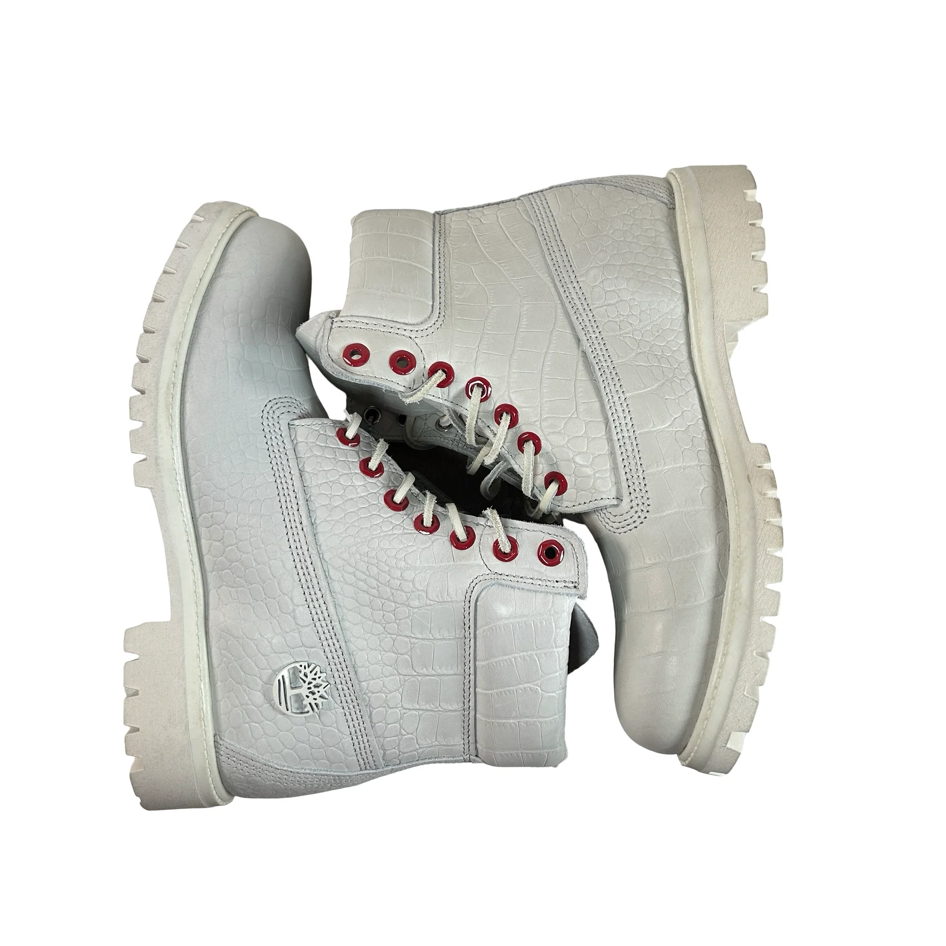 TB0A1P9Q Timberland 6" Boot White Serpent [CONDITIONAL] [NO BOX] - Image 3