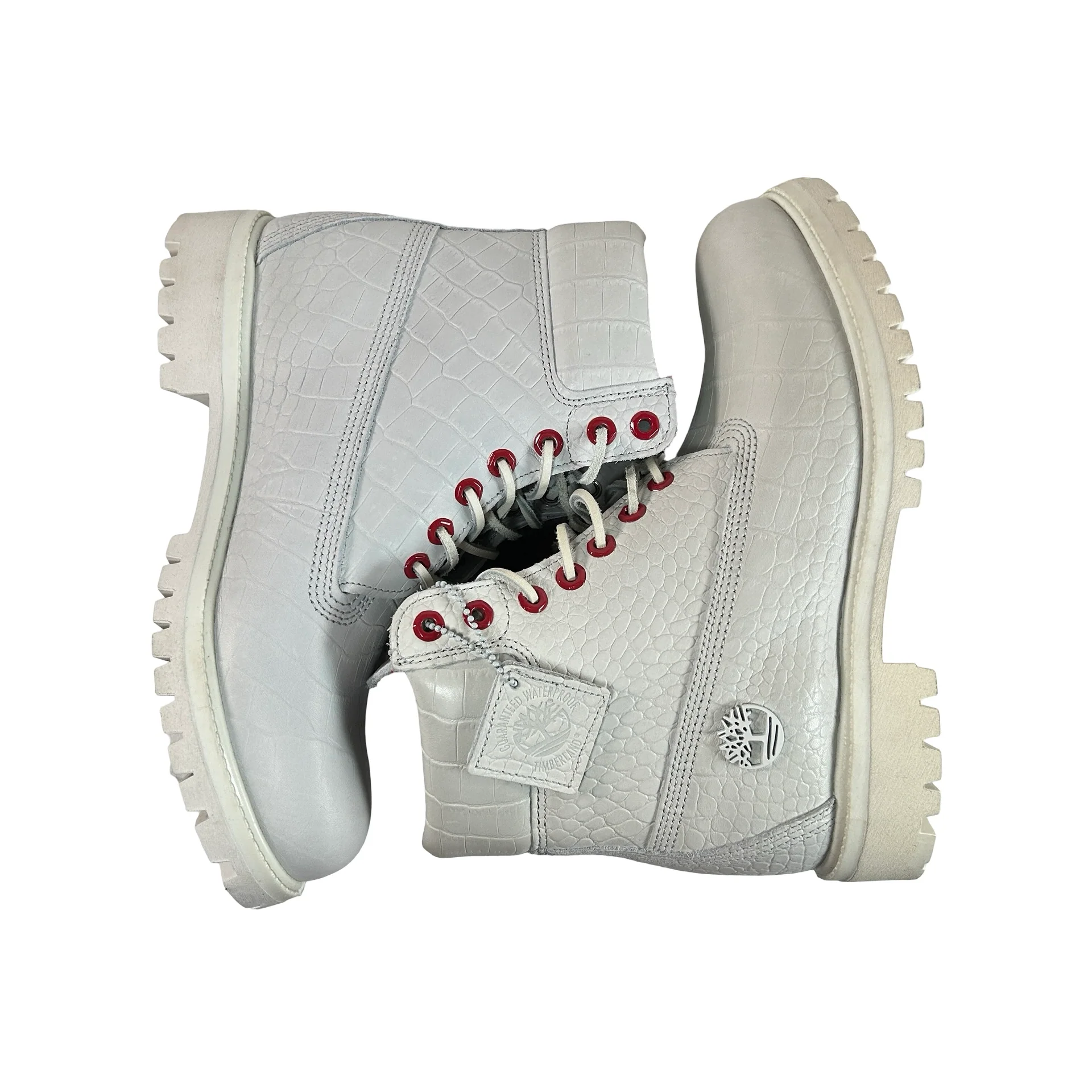 TB0A1P9Q Timberland 6" Boot White Serpent [CONDITIONAL] [NO BOX] - Image 5