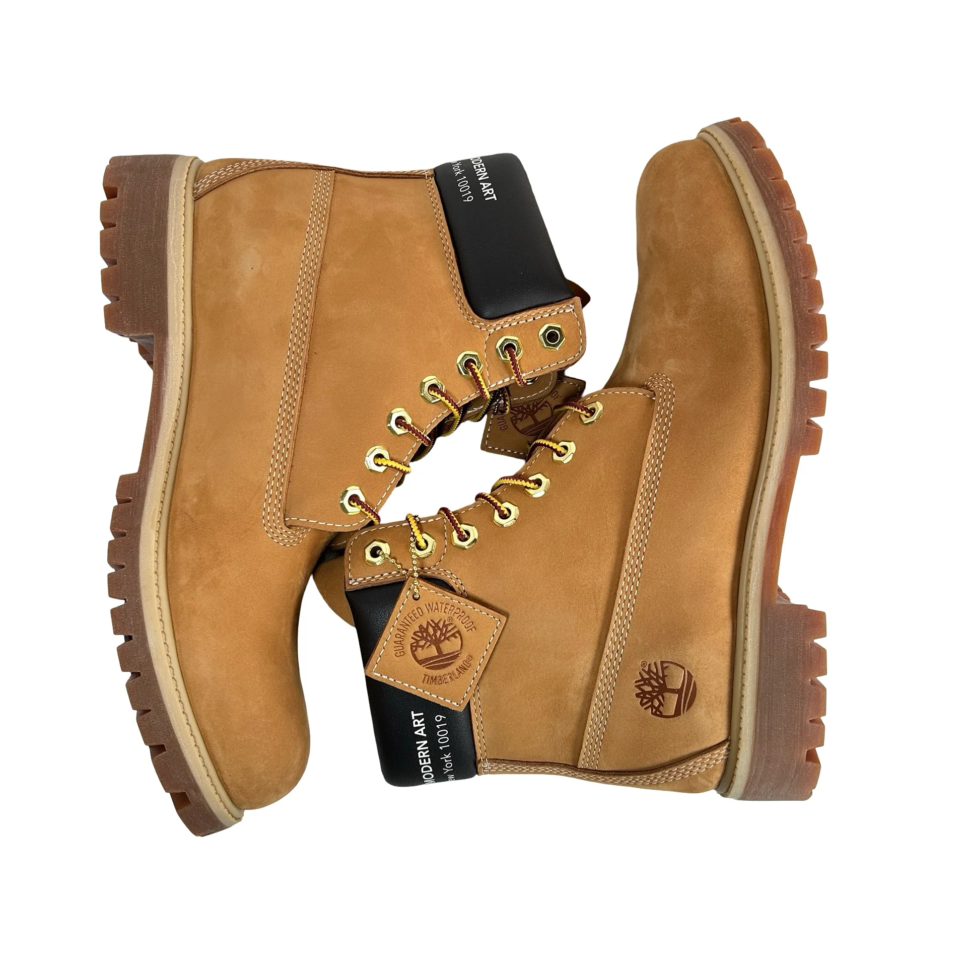 TB0A26P6WEYJ MOMA x Timberland 6" Premium Waterproof Boot Wheat (Sample) - Image 5