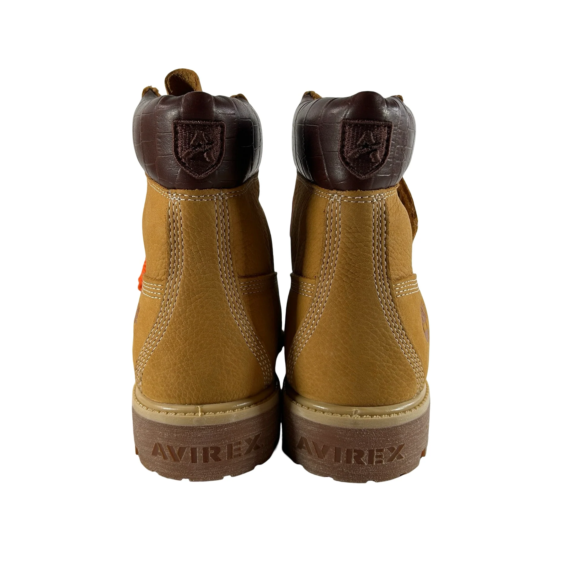 TB0A2P6WAI1 Timberland 6" Premium Waterproof Boot Avirex Wheat - Image 3