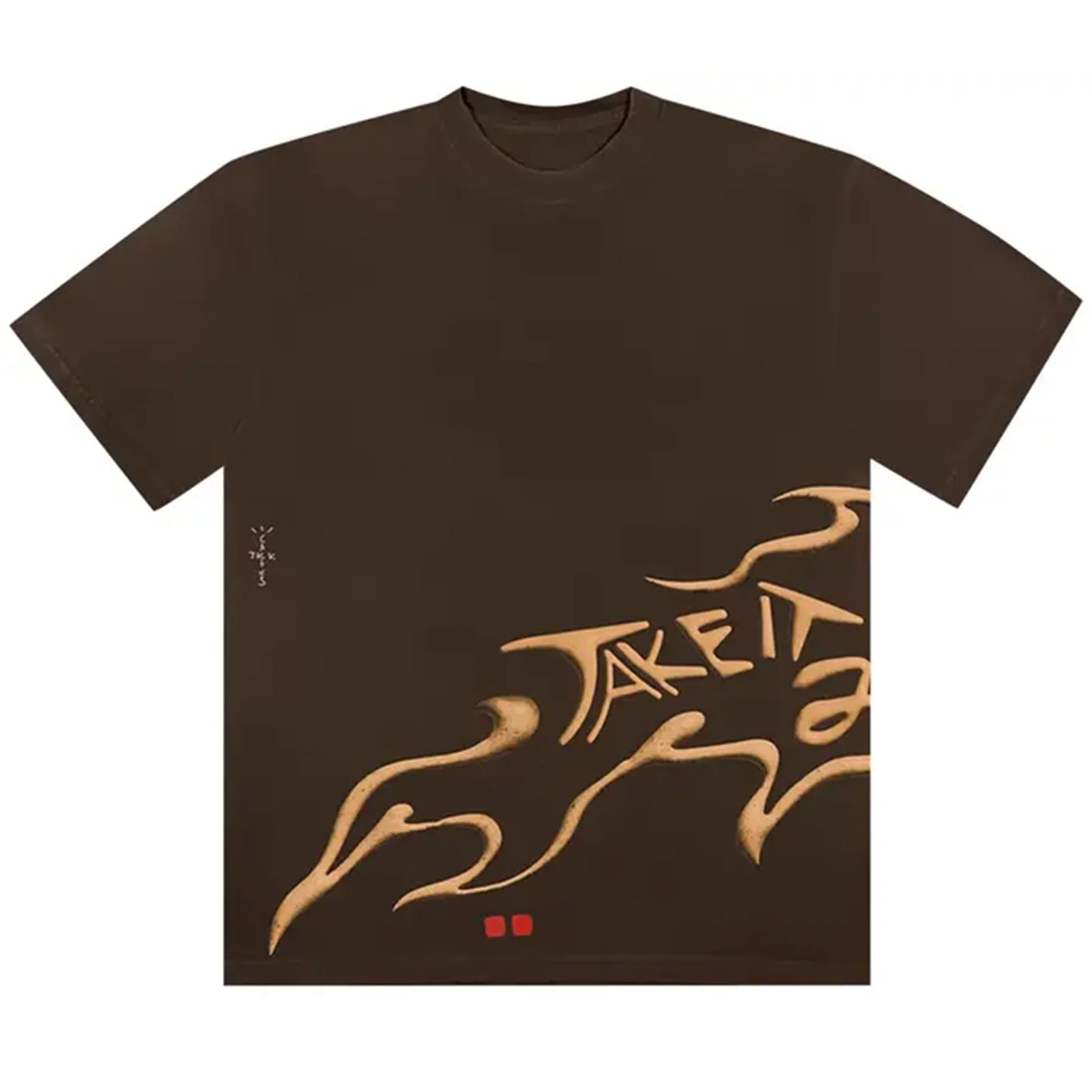 Travis Scott Cactus Jack 2 The Max T-Shirt Brown