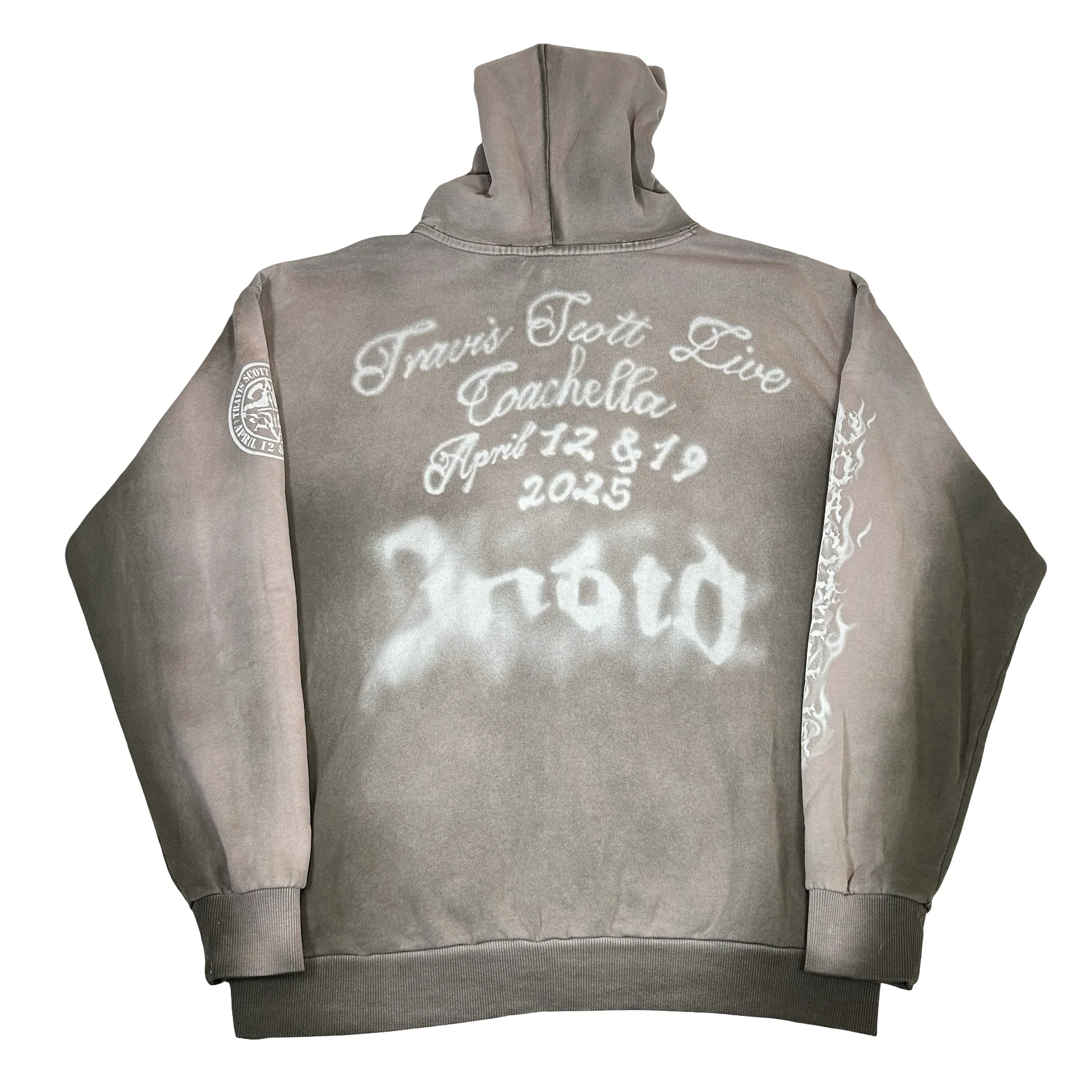 Travis Scott Cactus Jack x Coachella (2025) Birds Zip Up Hoodie - Image 2