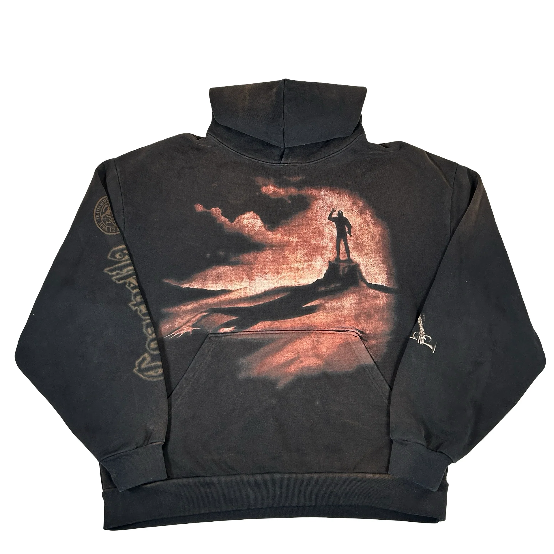 Travis Scott Cactus Jack x Coachella (2025) Pullover Hoodie Black Brown