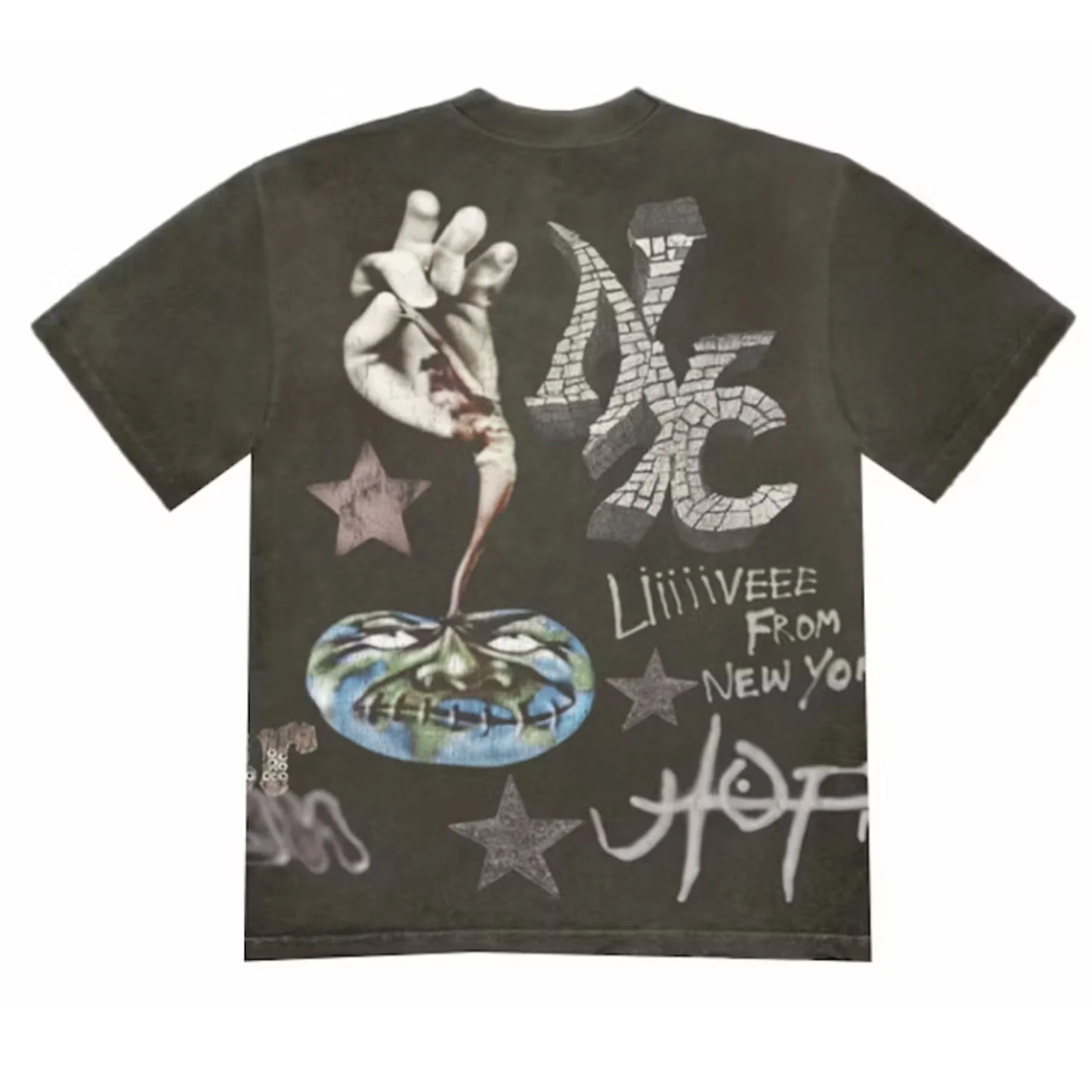 Travis Scott Utopia NYC Tee Multicolor - Image 2